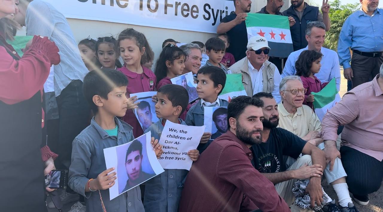 US delegation visit to rebel-held Syria, August 27, 2023