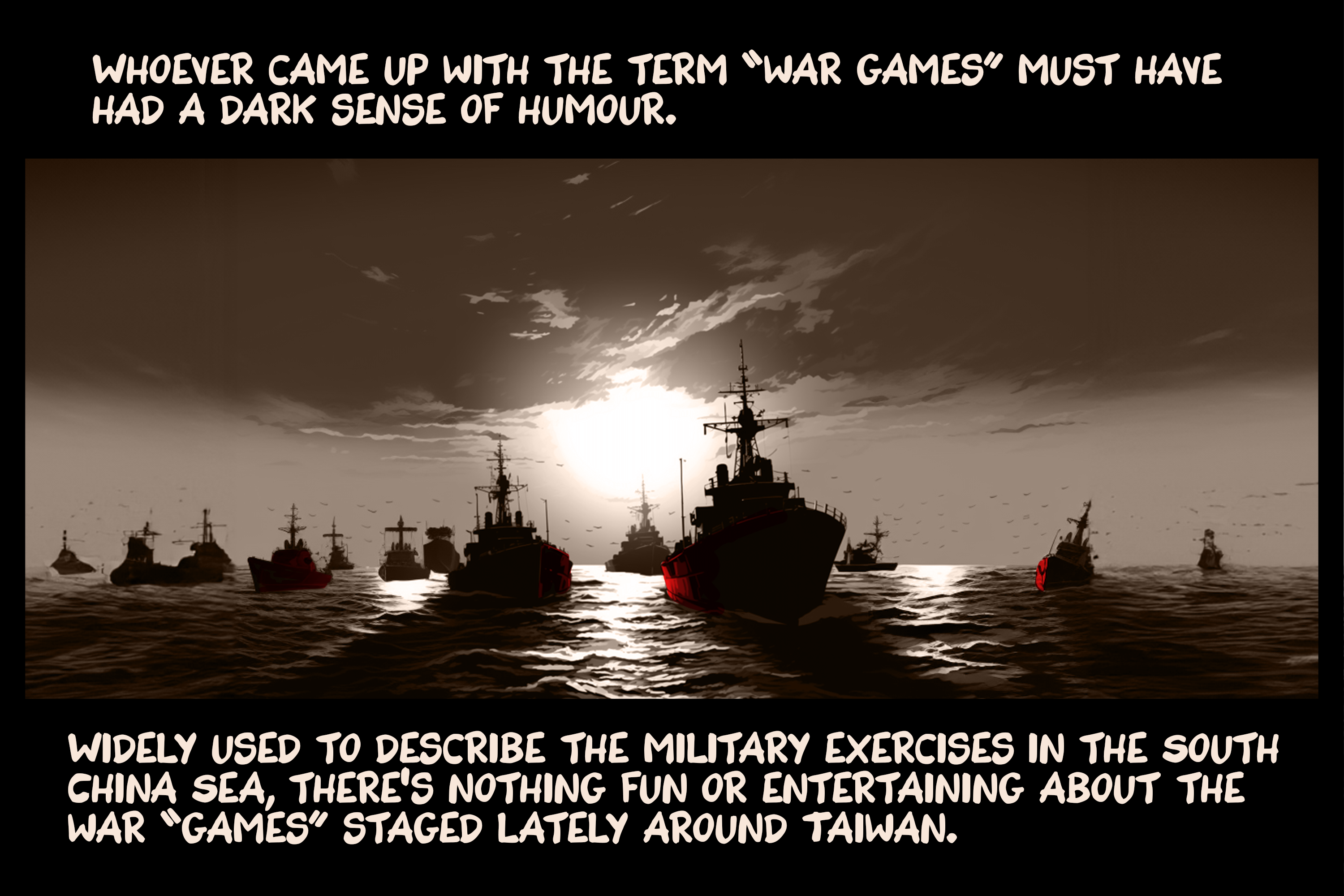 The battle for Taiwan is anything but a game