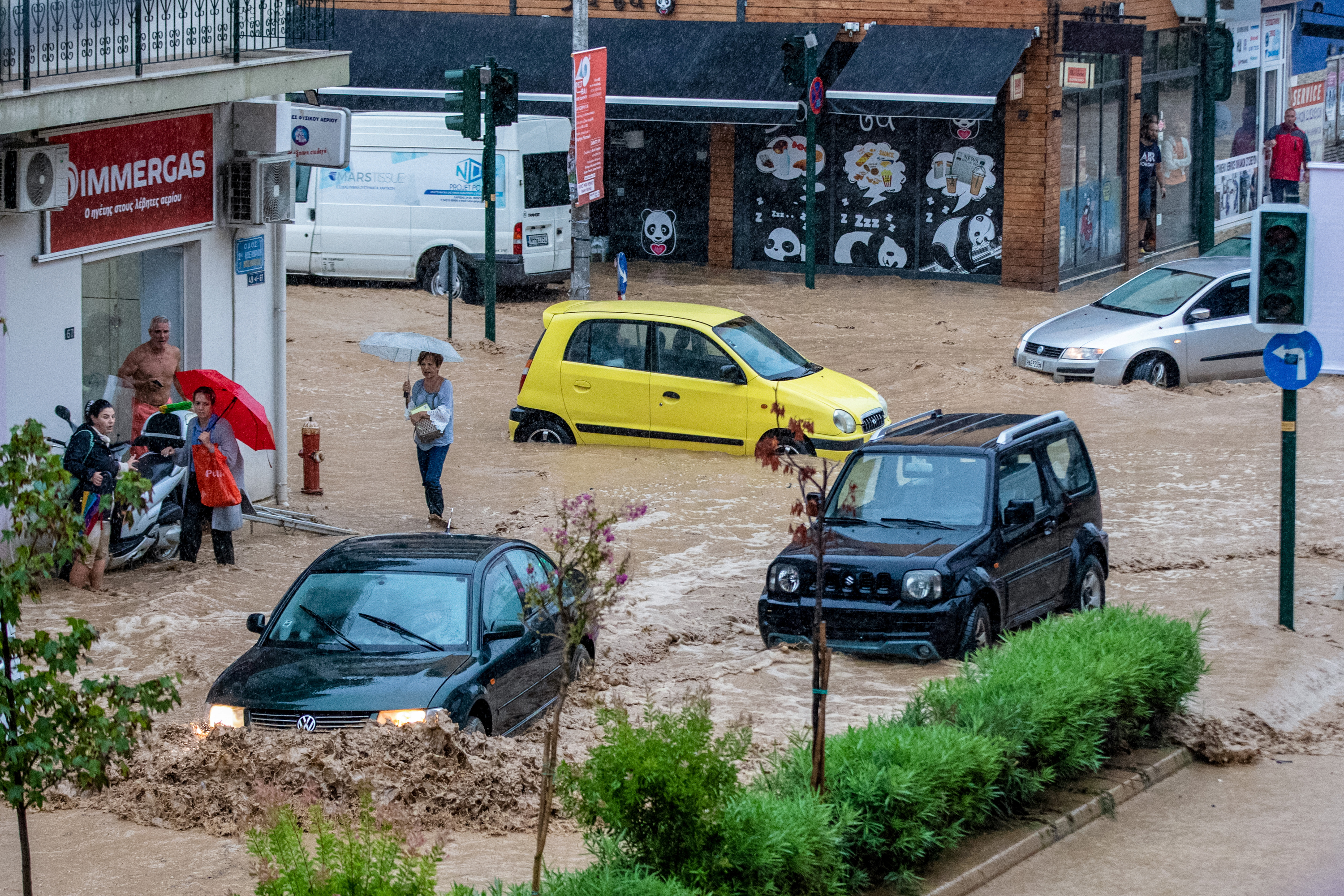 Greece floods