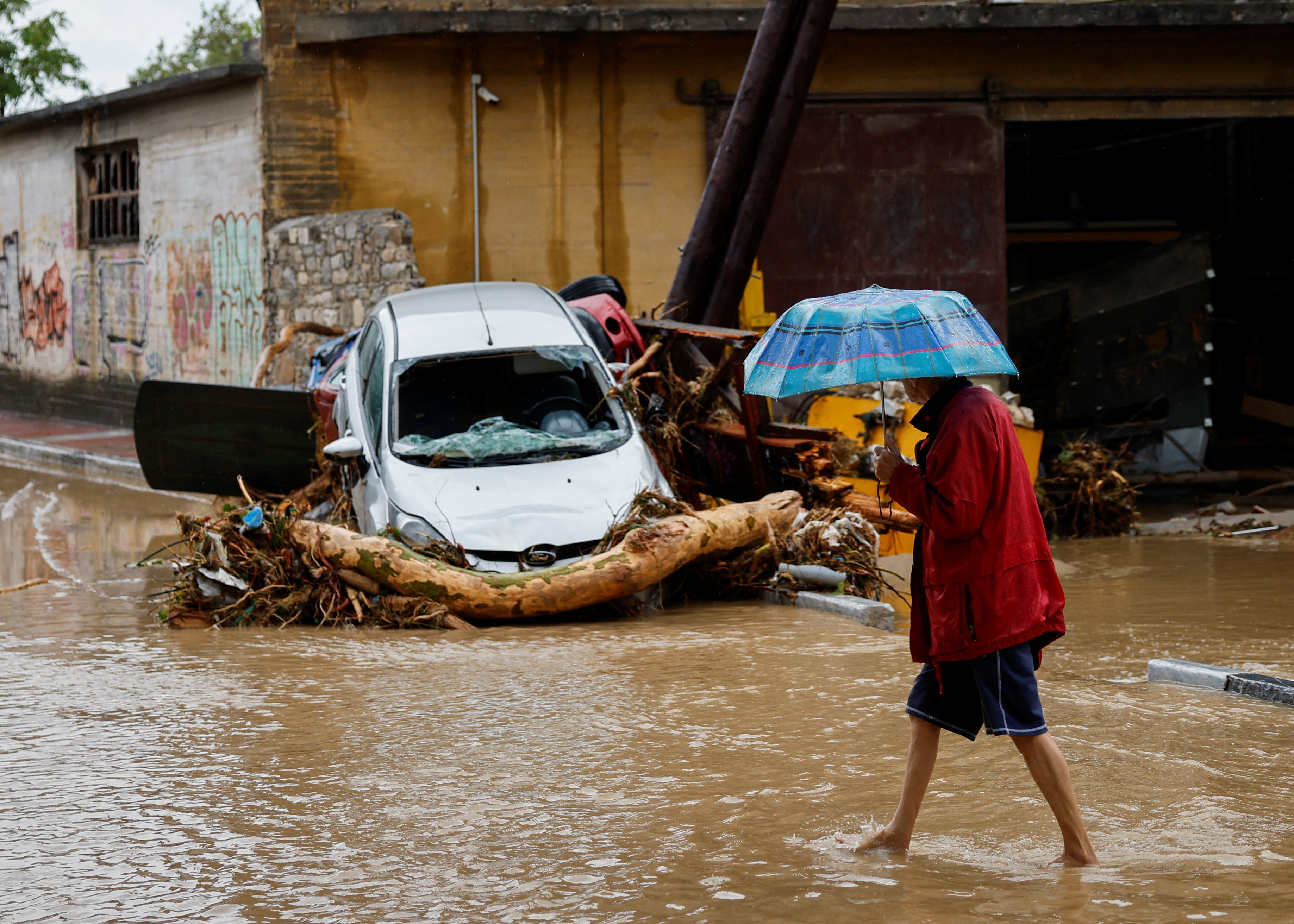 Severe rainstorms trigger flooding in Greece, Turkey and Bulgaria
