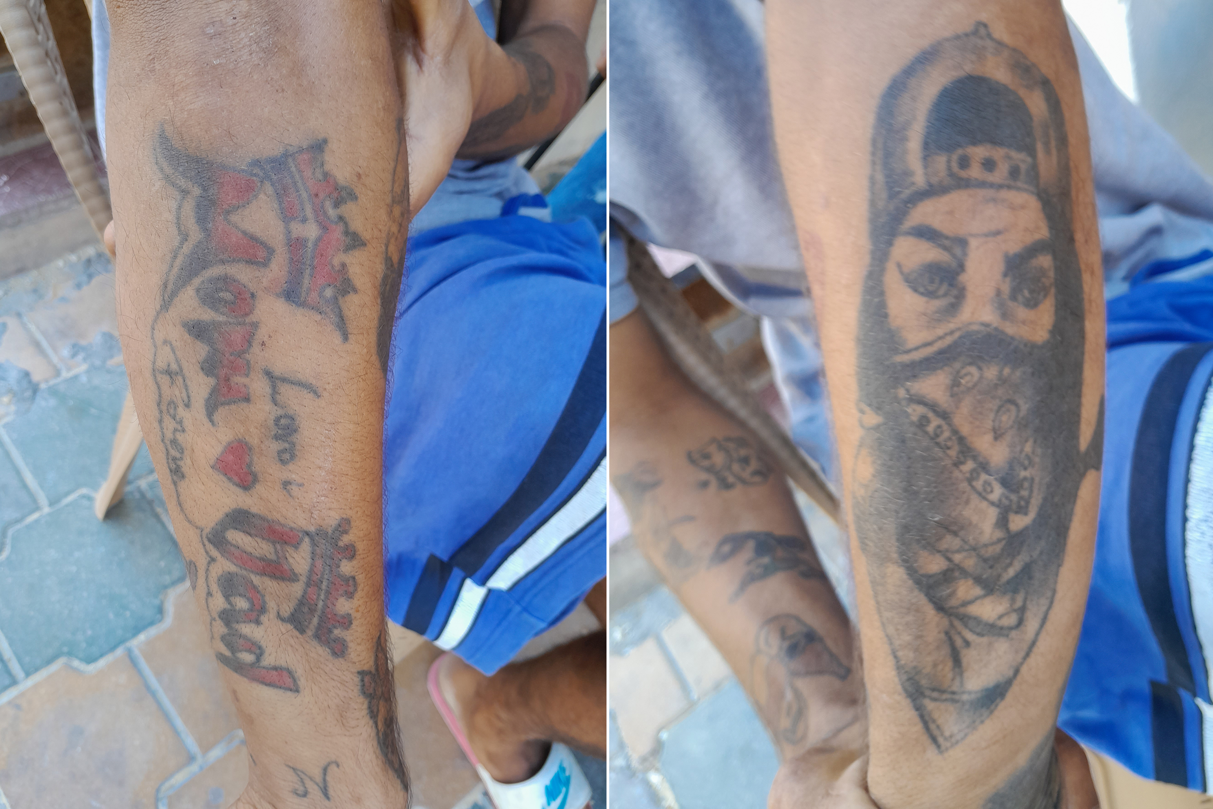 Anoir's tattoos