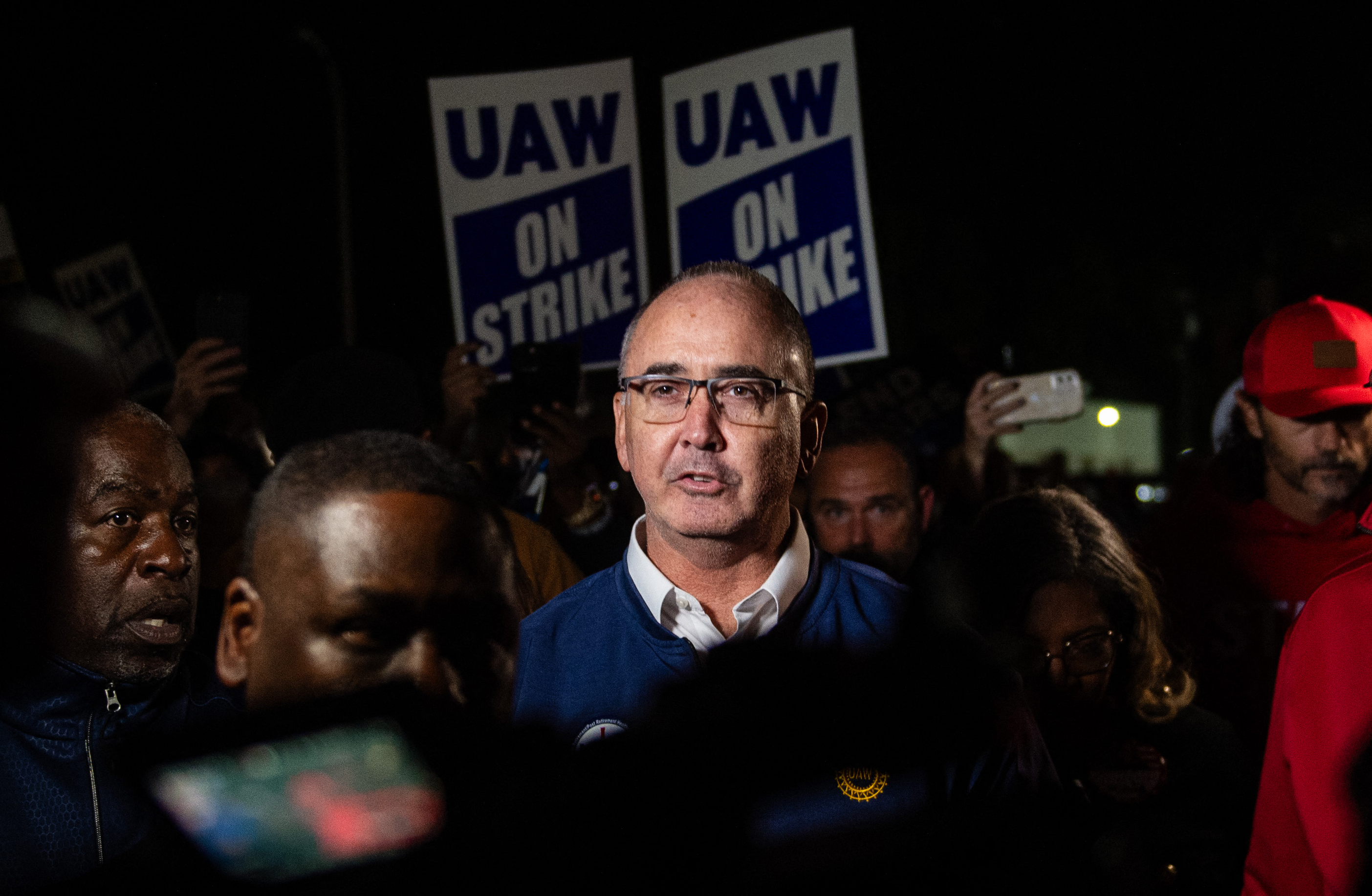 UAW President Shawn Fain