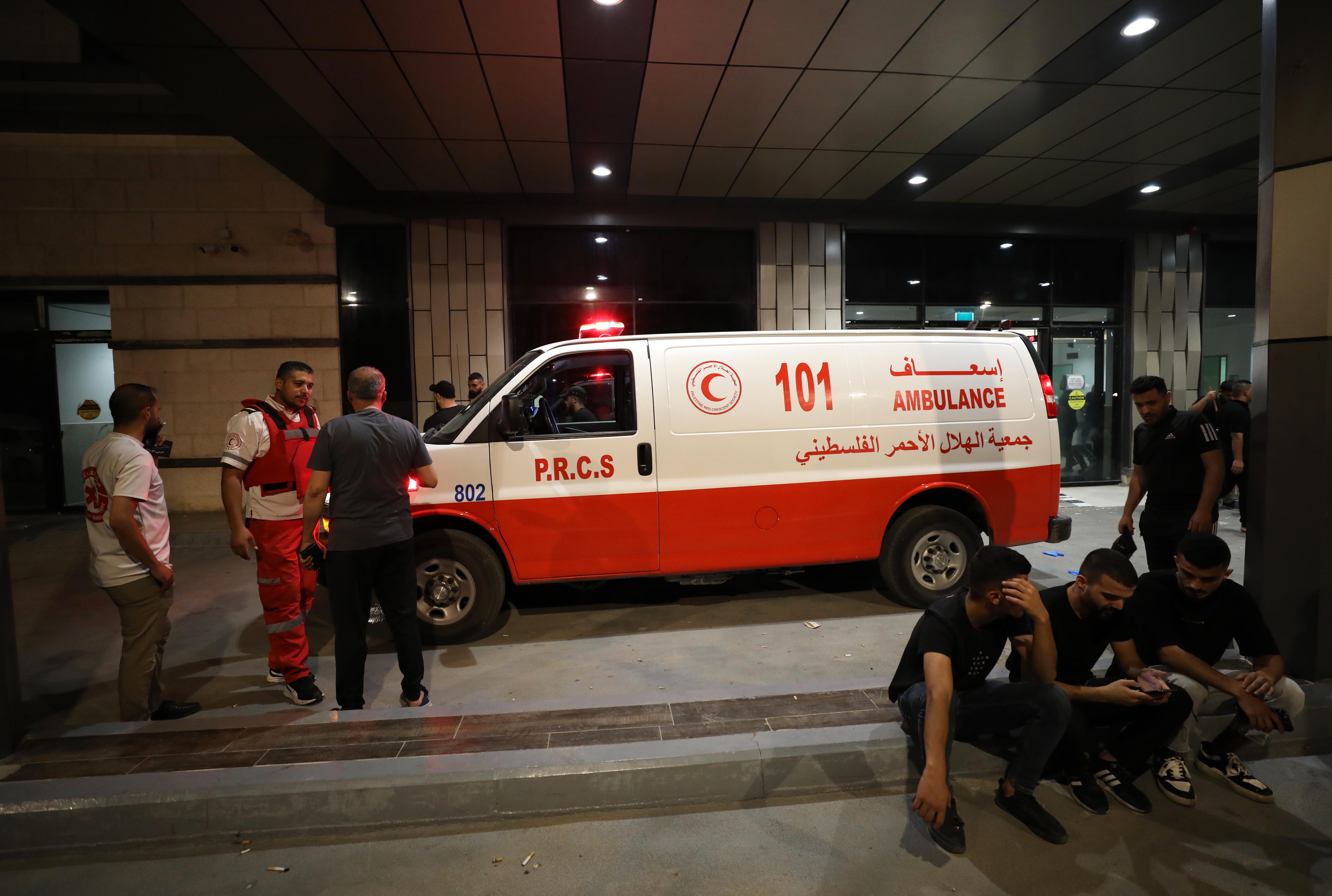 Ibn Sina hospital in Jenin [Ayman Nobani/Al Jazeera]