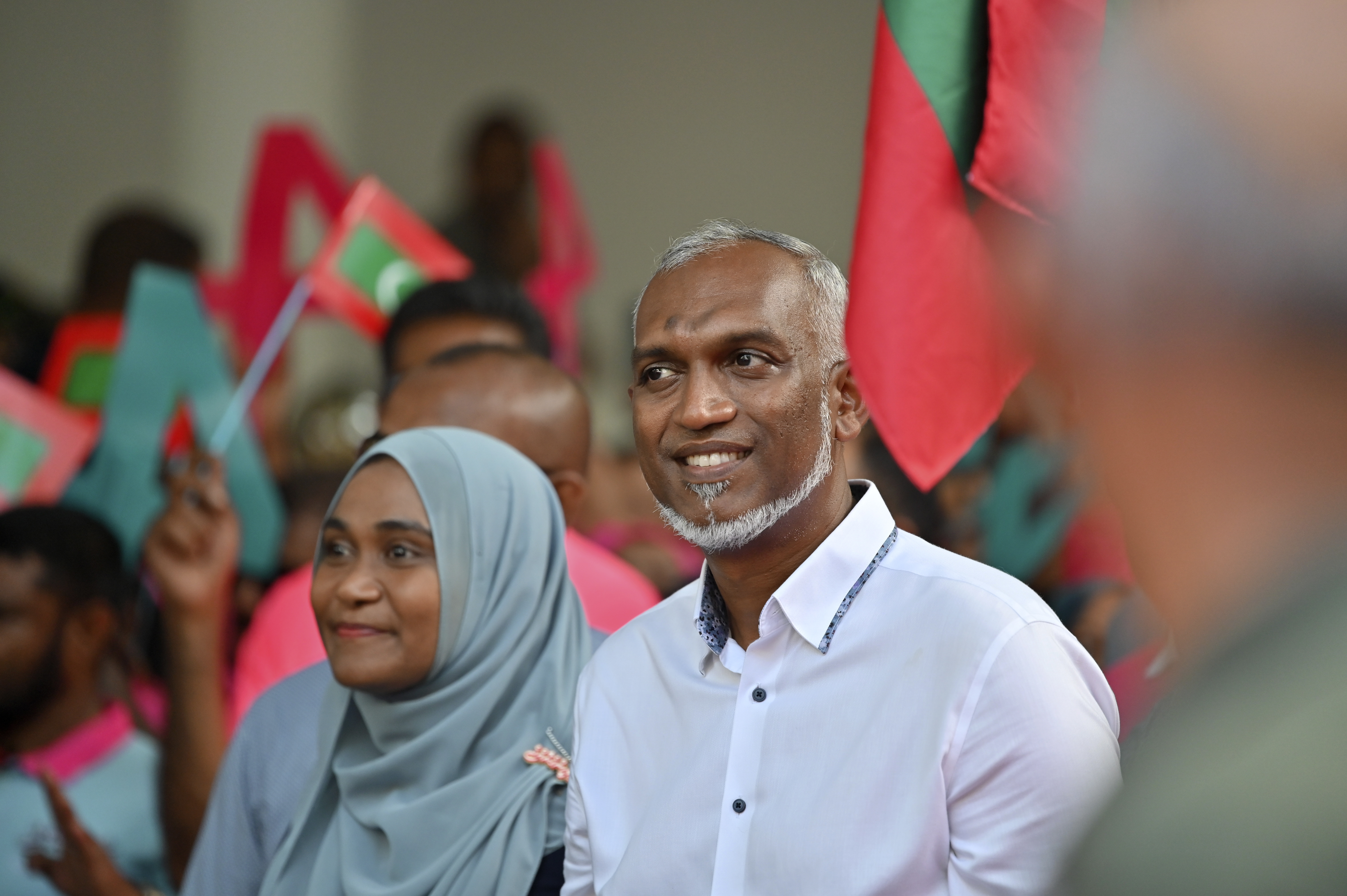 Maldives' main opposition candidate Mohamed Muizzu