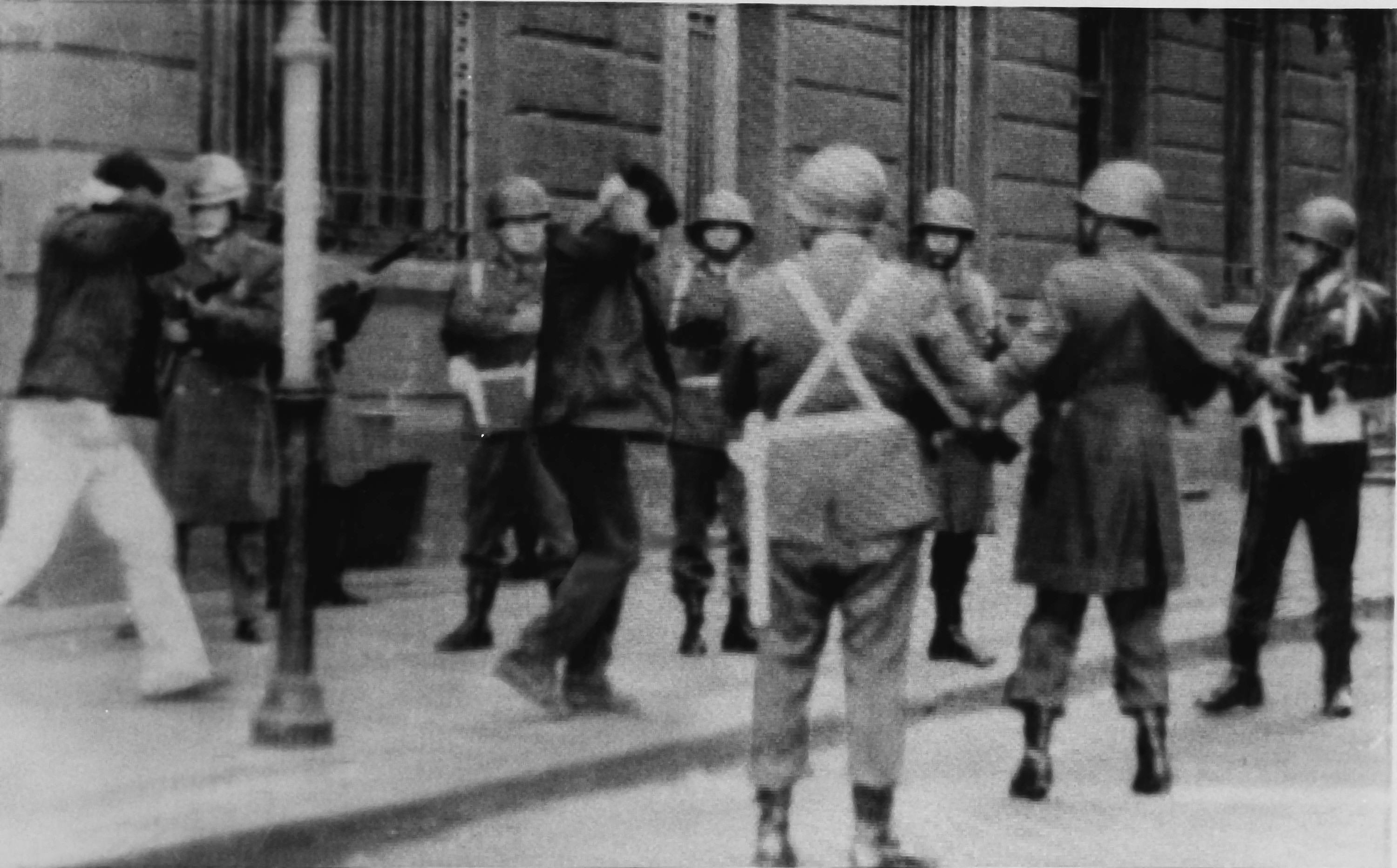 Chilean army soldiers