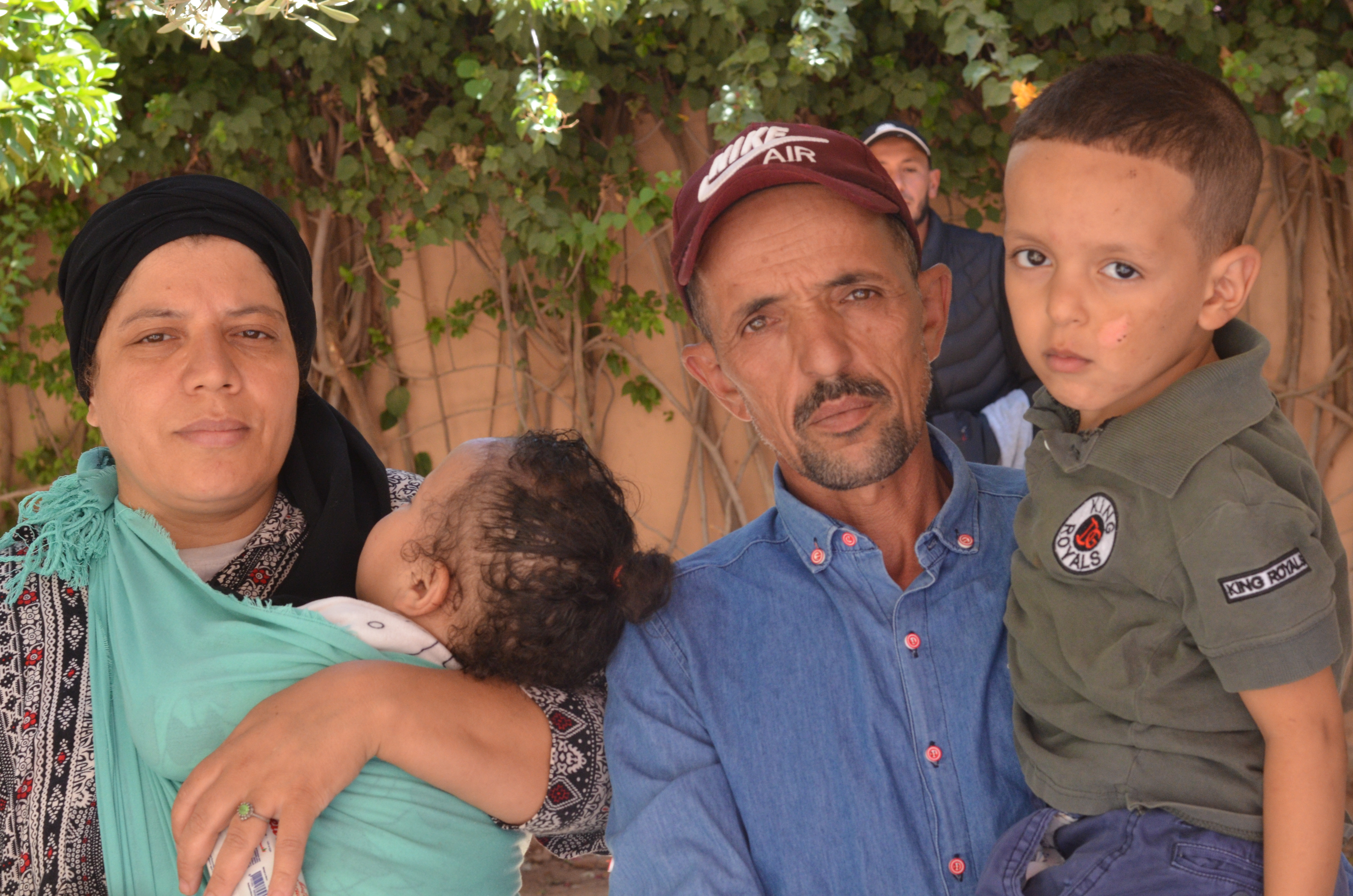 Widower 42 yo Omar Bilau, daughter Jihan, son Yussuf and sister Saida-1694637901