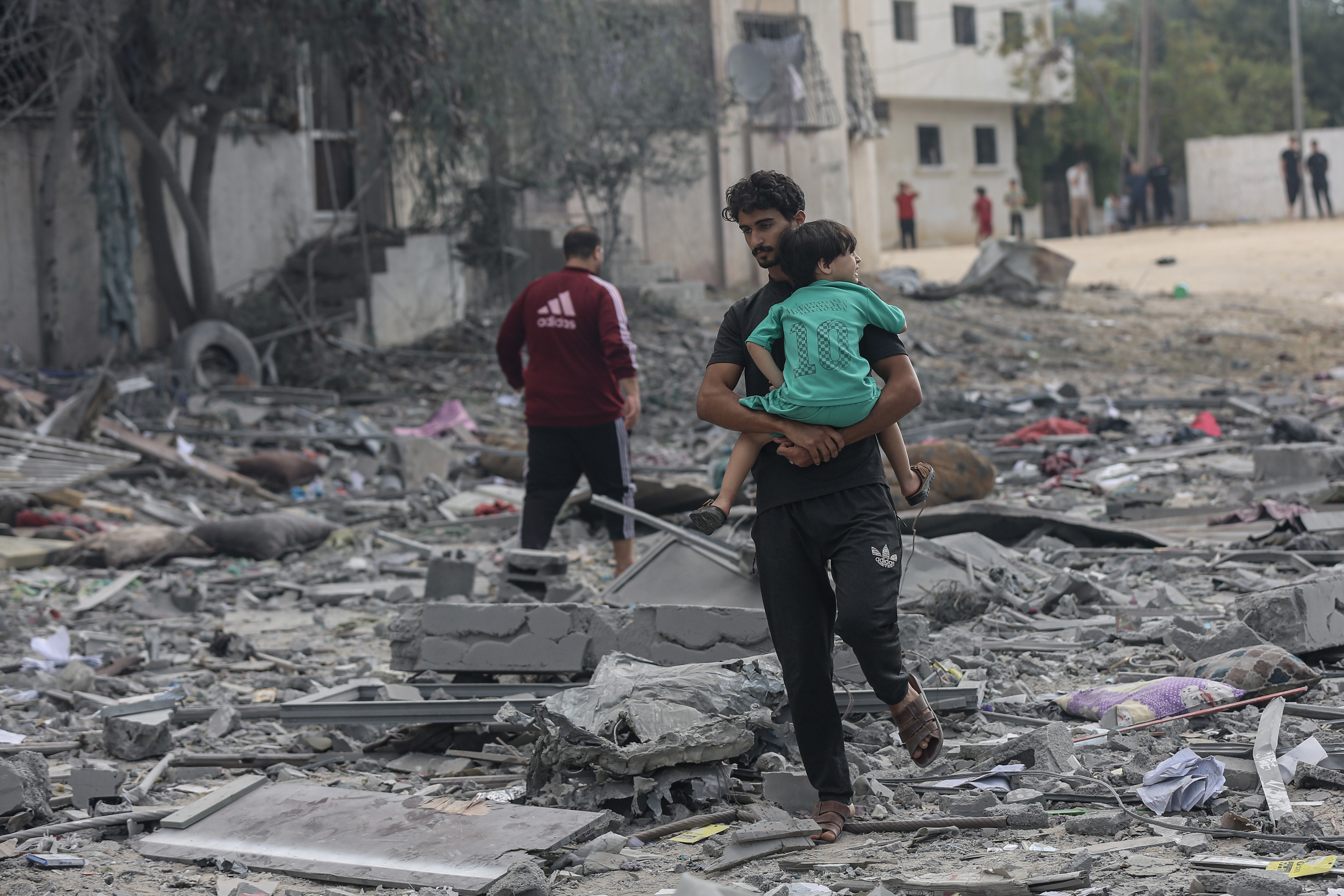 Saqallah family home reduced to rubble