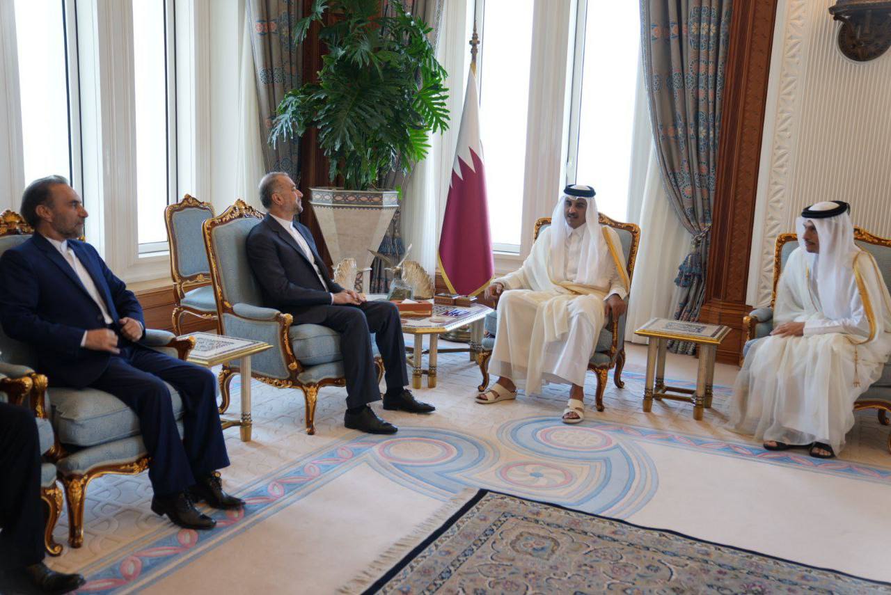 Amirabdollahian meets the emir