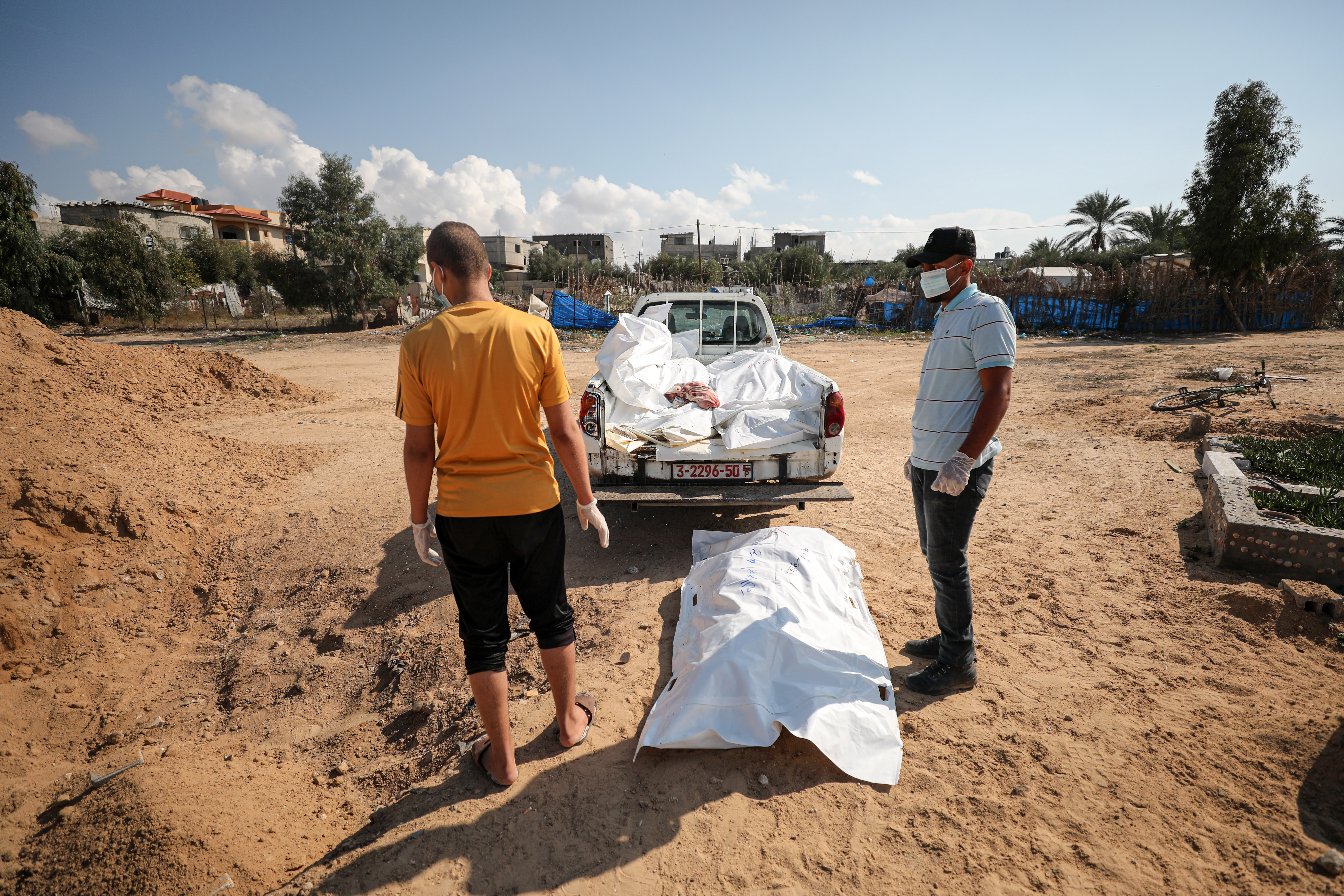 Torn remains, burned beyond recognition: Burying Gaza's unknown bodies