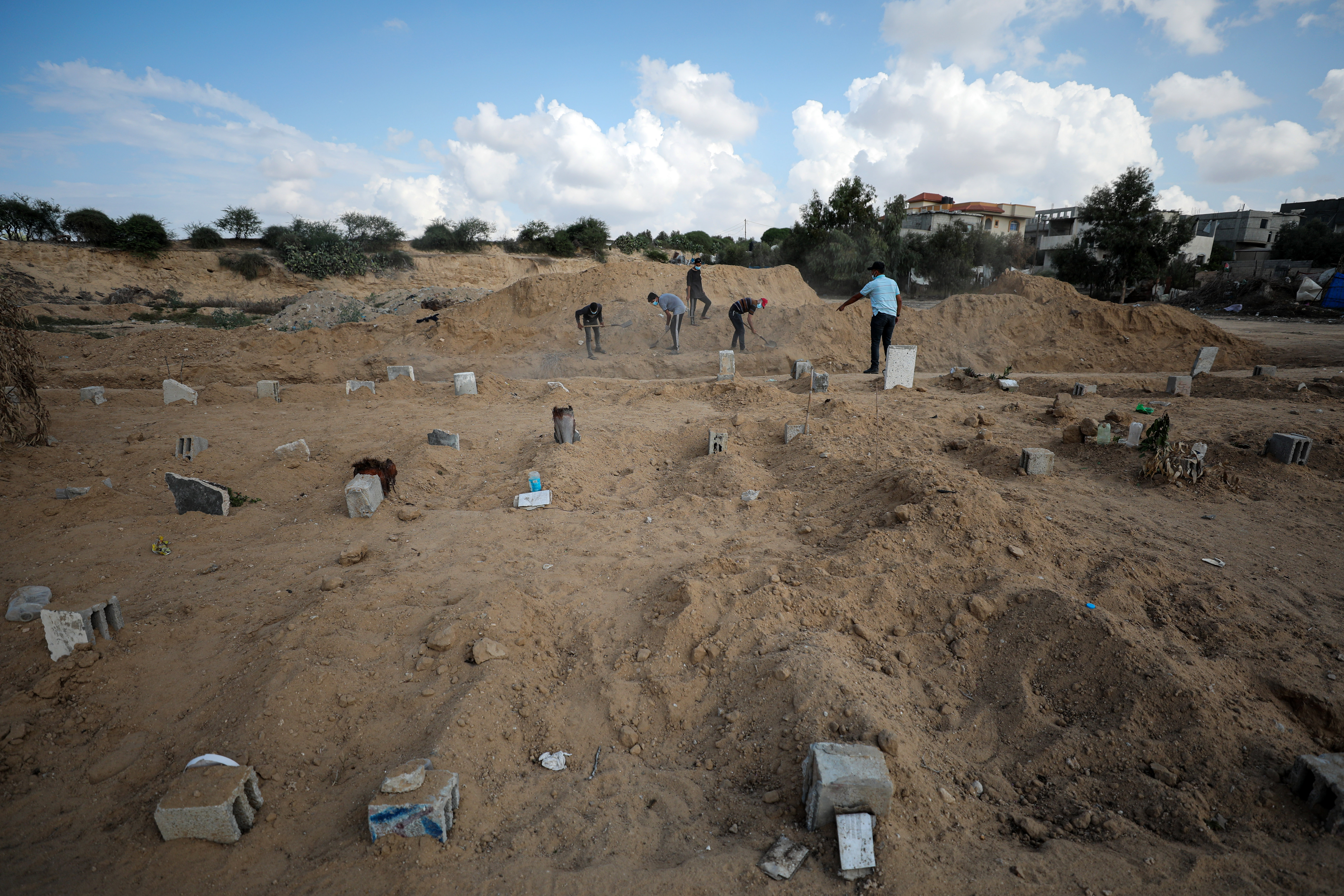 Torn remains, burned beyond recognition: Burying Gaza's unknown bodies