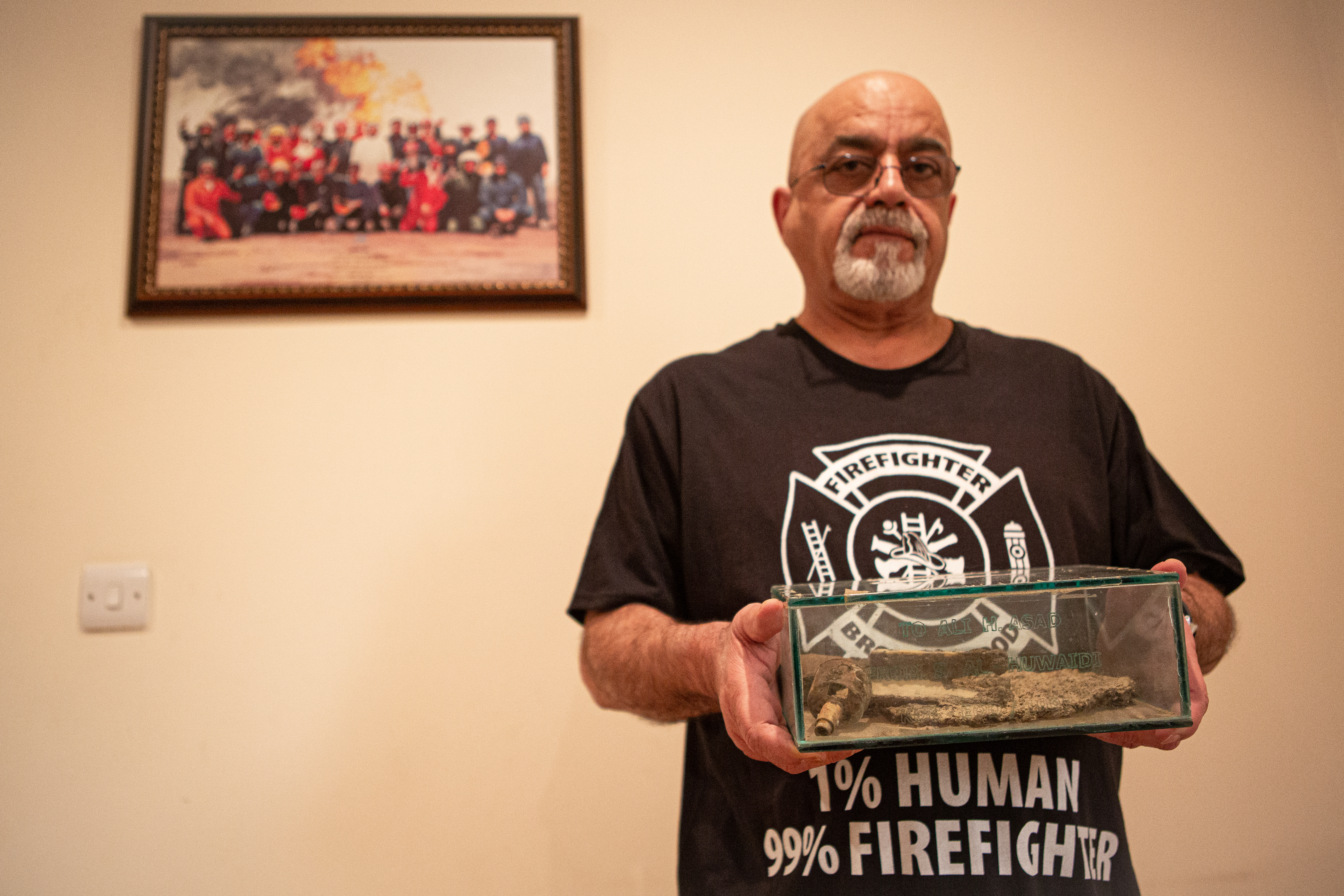 Kuwaiti firefighter Ali