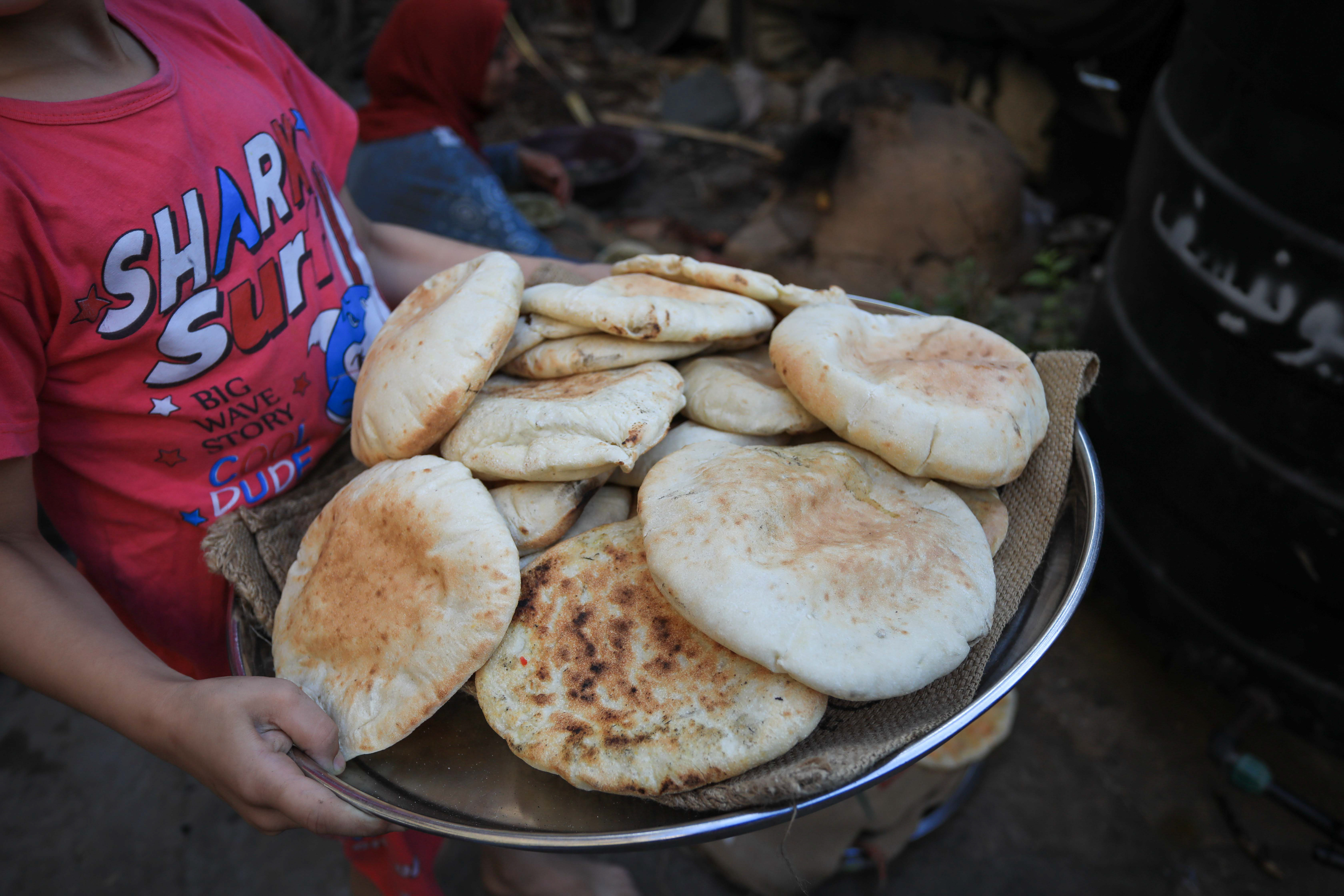 Traditional ovens made by Palestinian woman