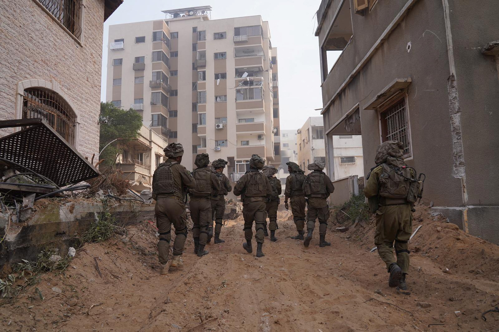 Israeli forces in Gaza