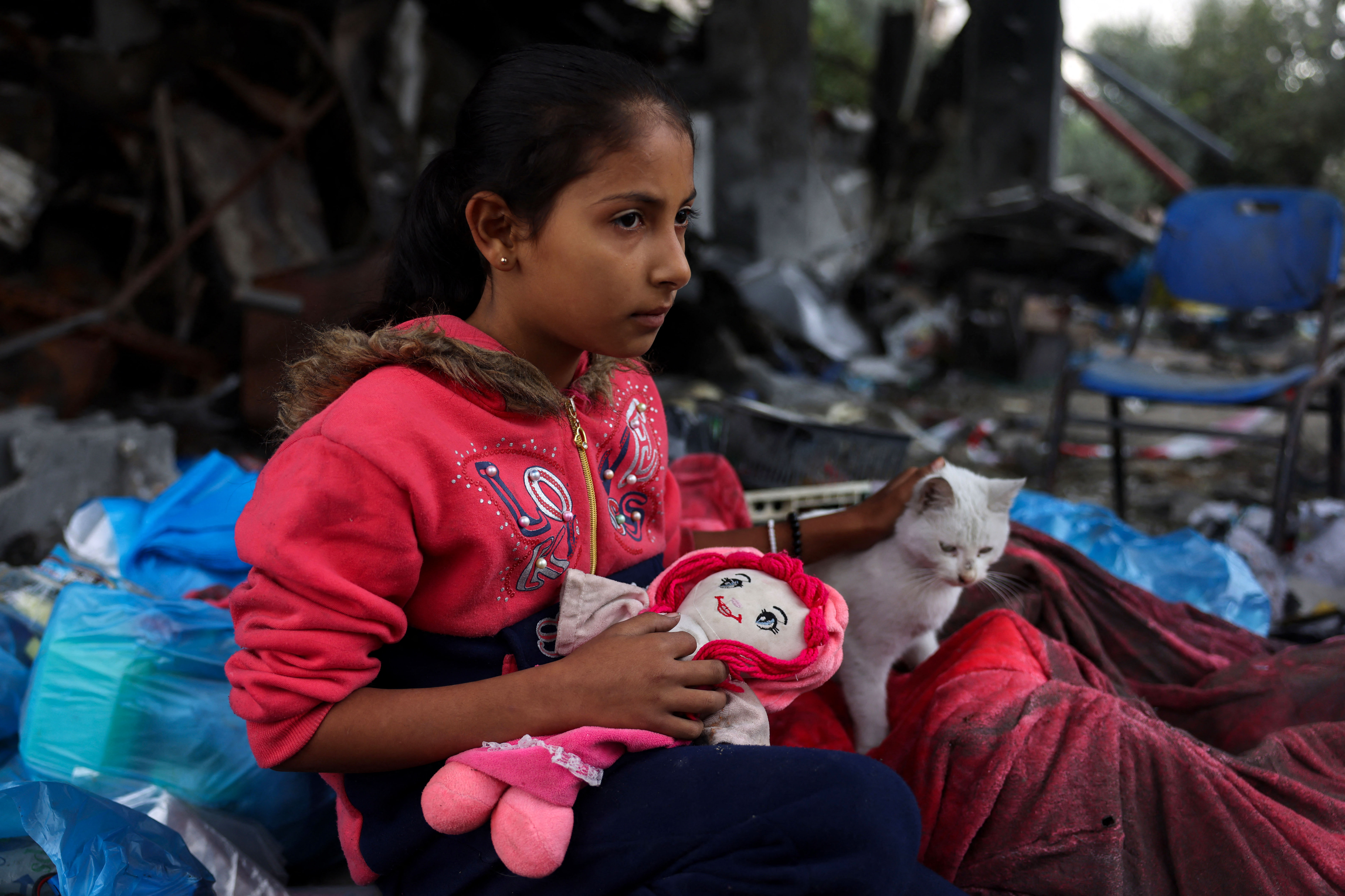 the village of Khuzaa, near Abasan east of Khan Yunis