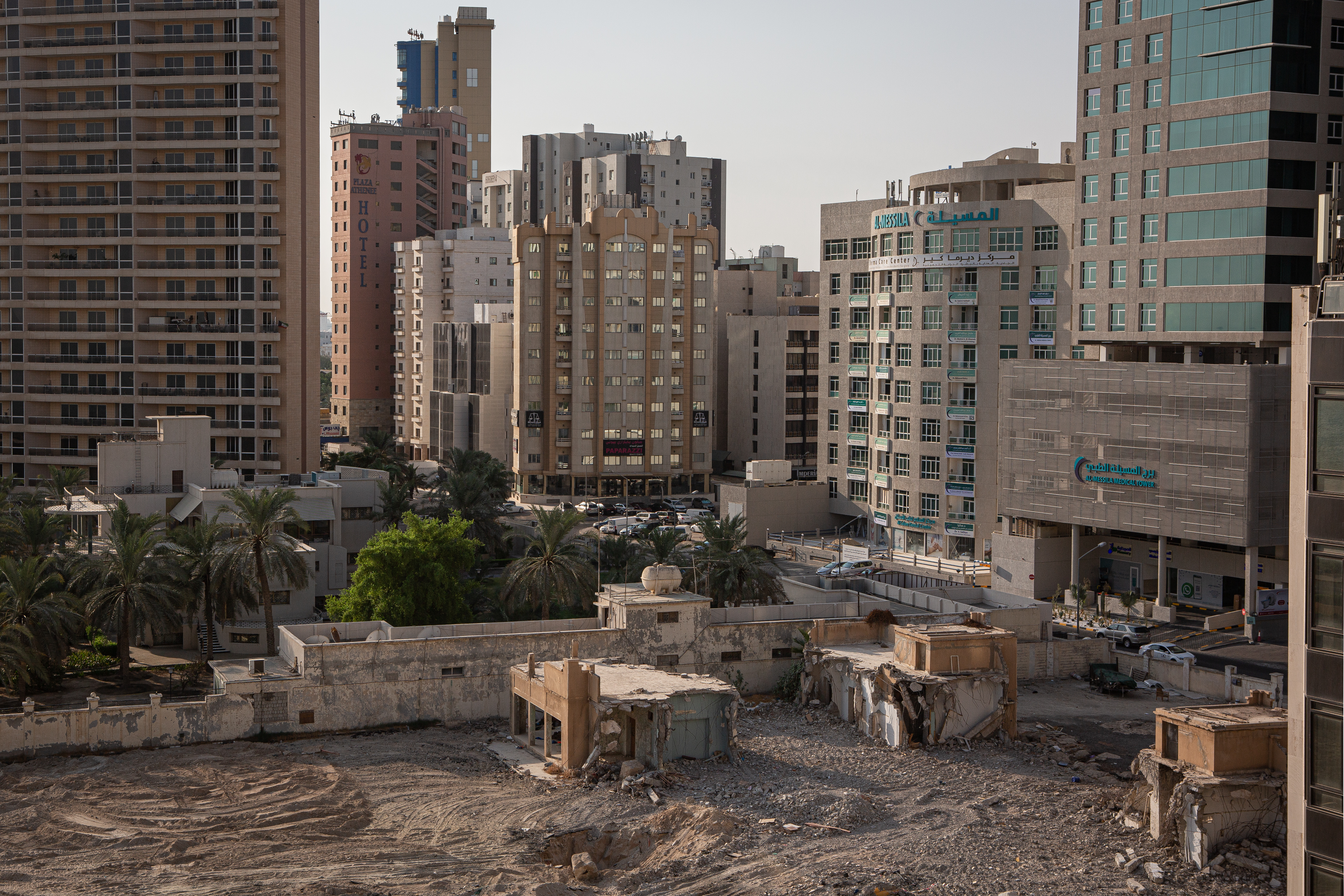 Old buildings in Kuwait's Bnied Al-Gar