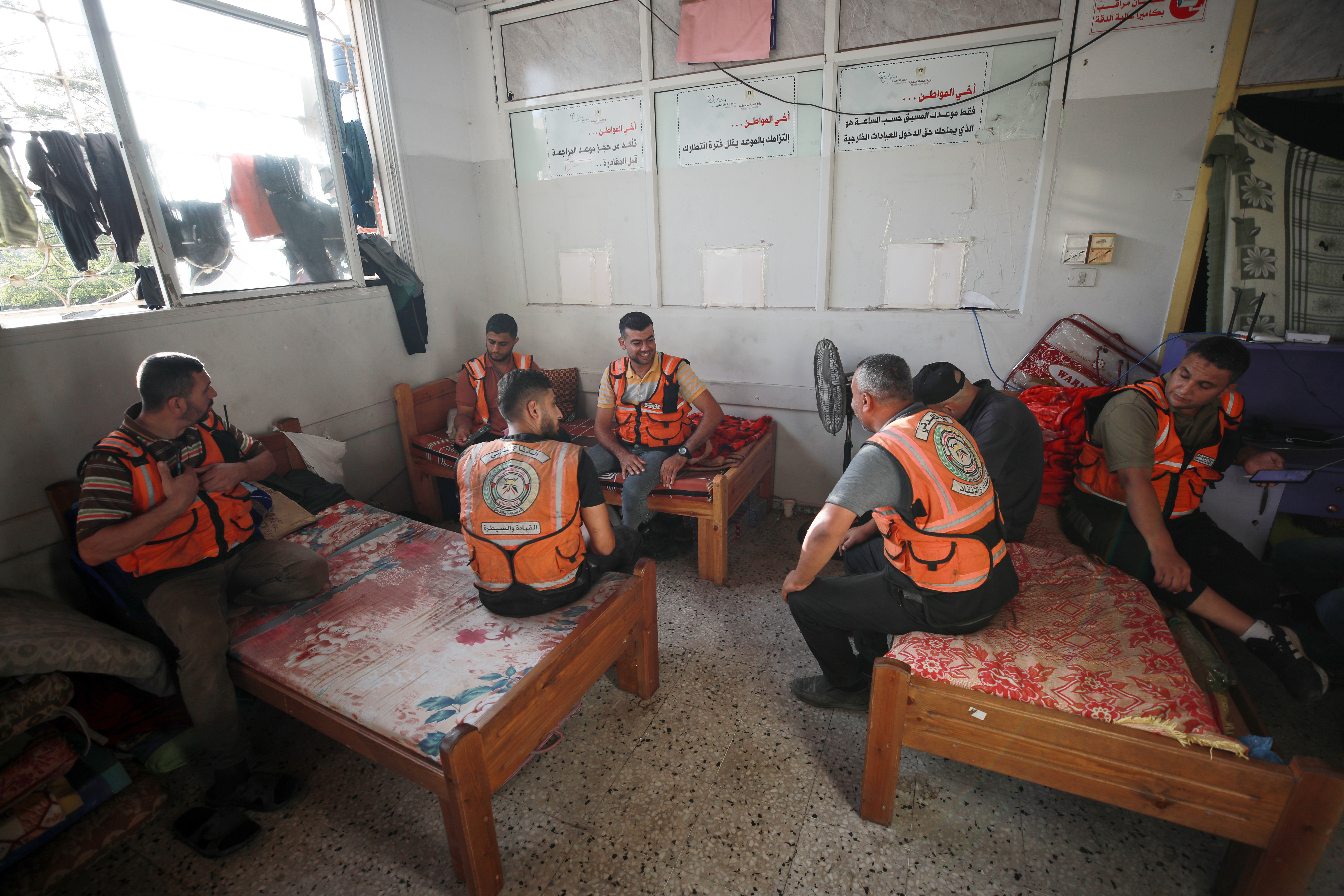 A day in the life of a civil defence rescuer in Gaza