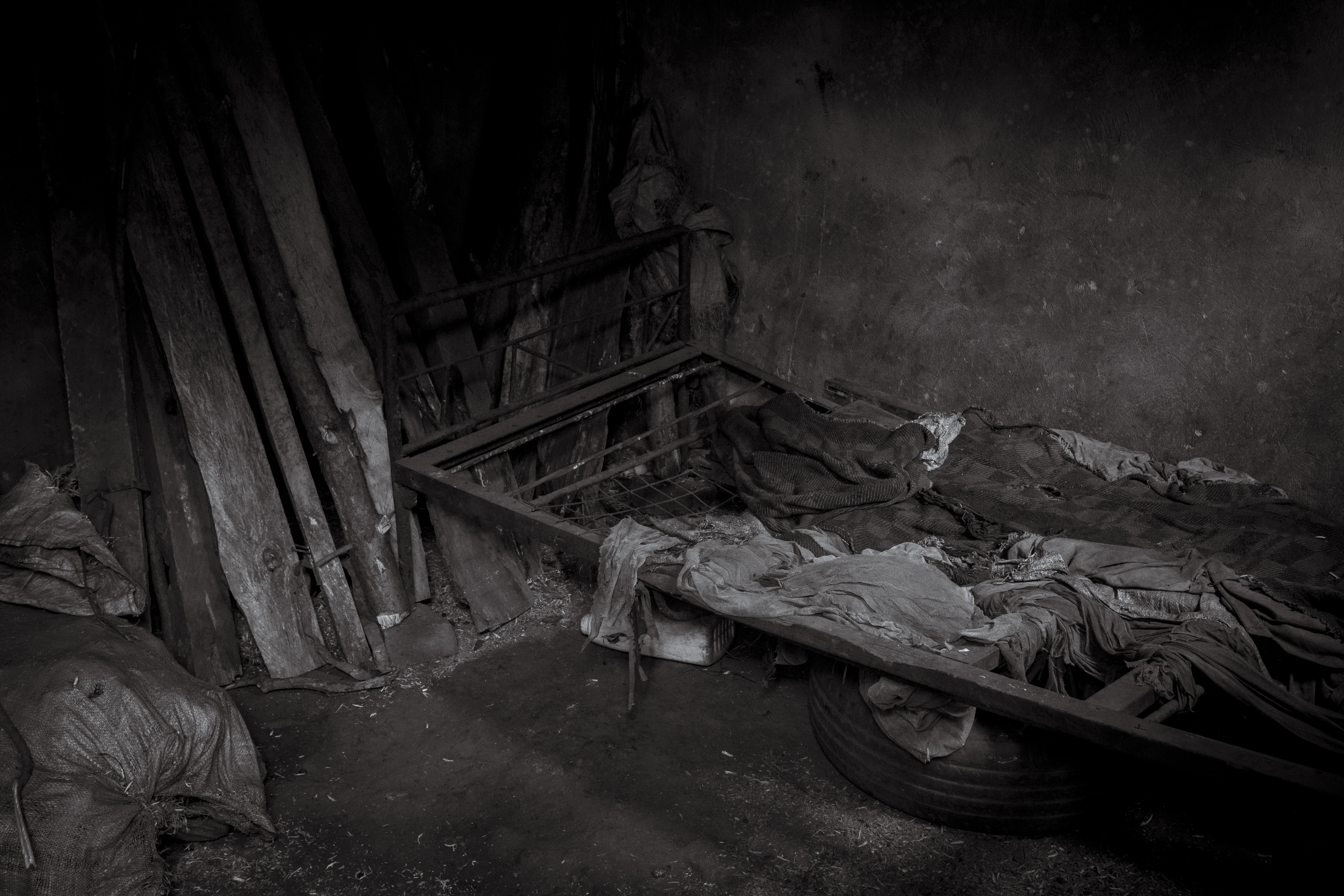 The sleeping quarters of Katherine Muwunguzi.