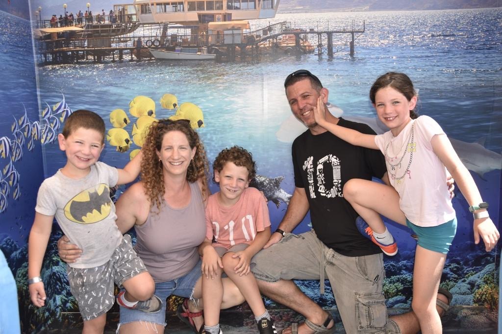 Tal Haimi and his family