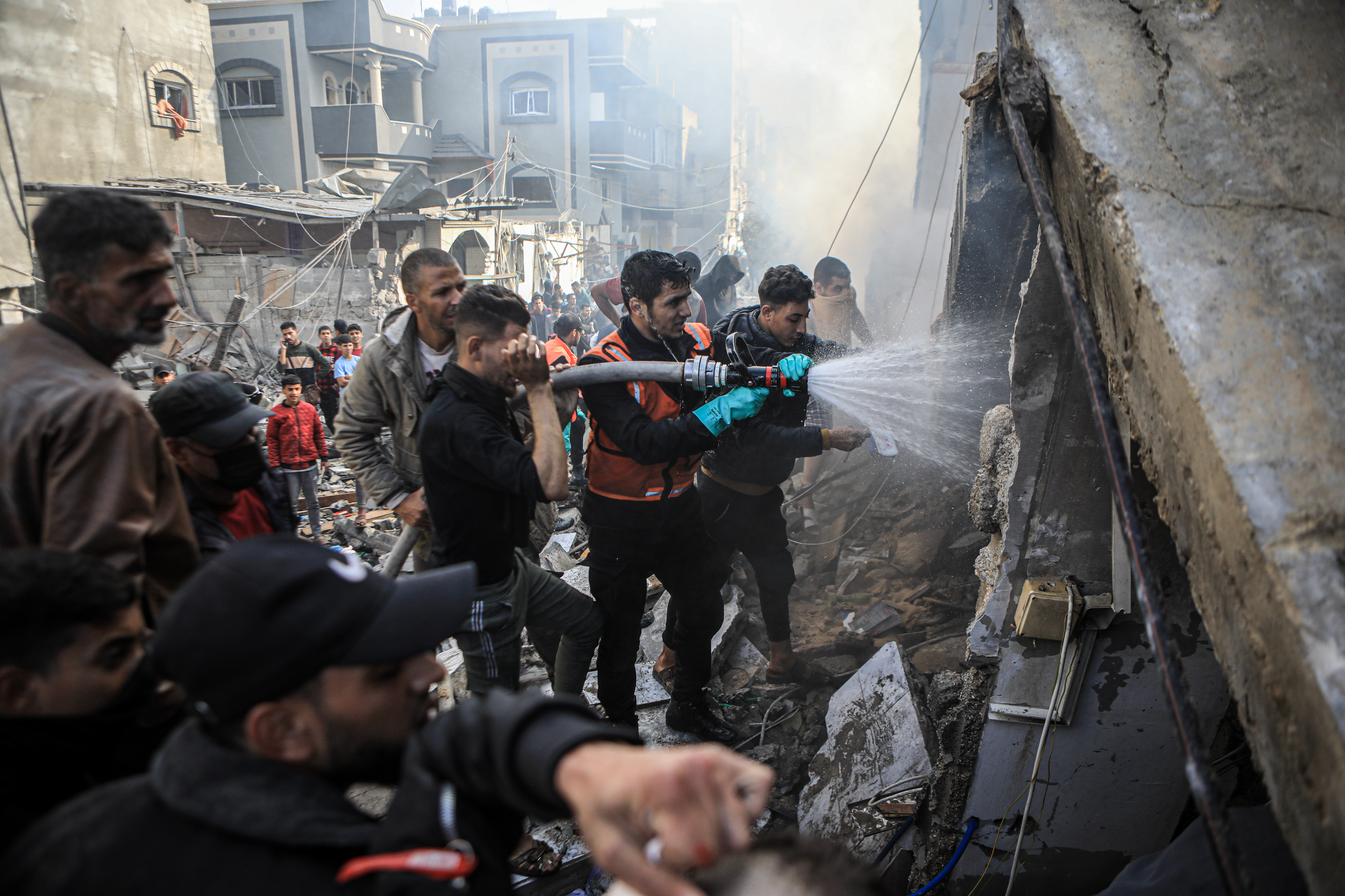 Rafah house targeted in Israeli air attack