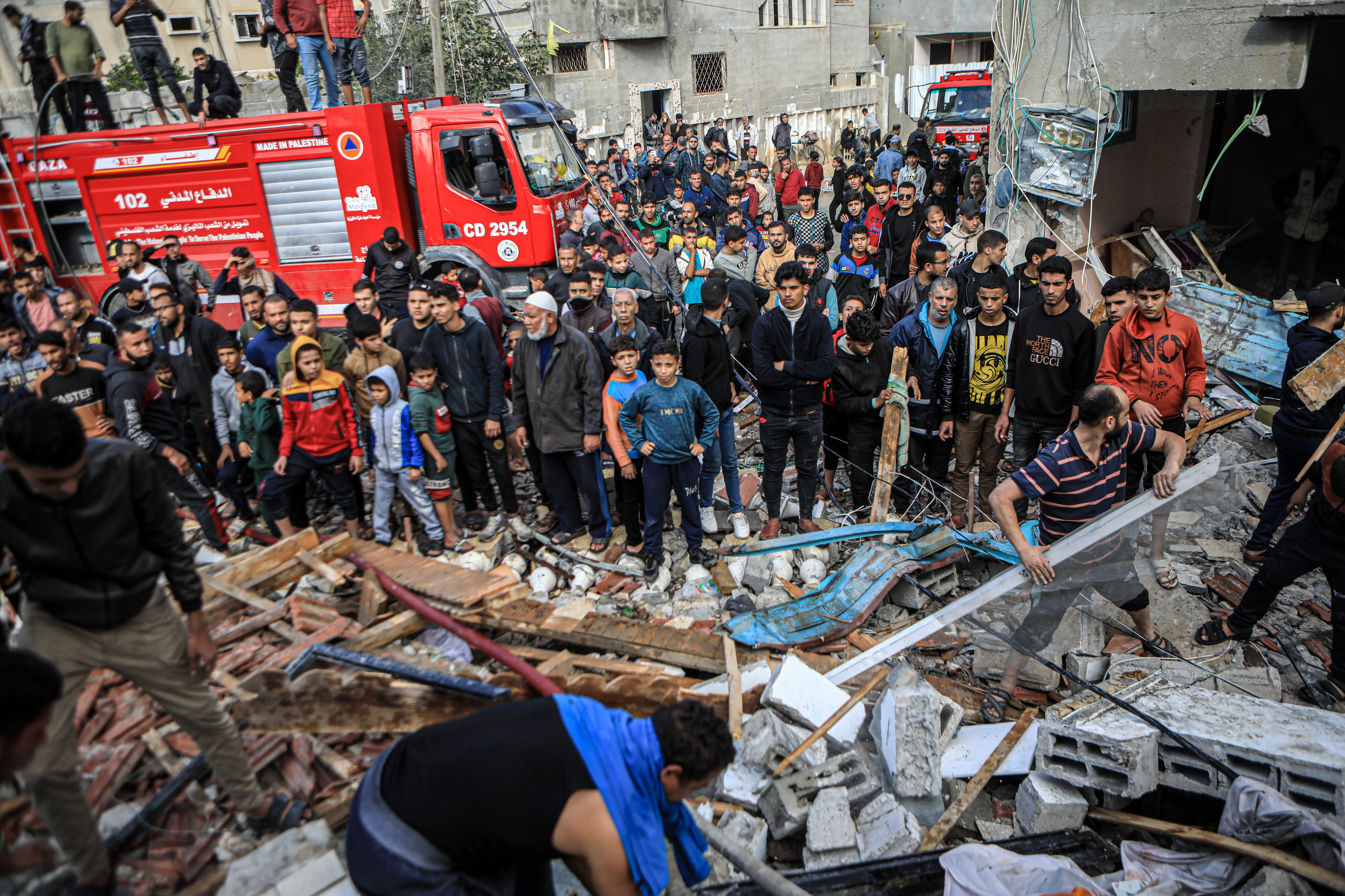 Rafah house targeted in Israeli air attack