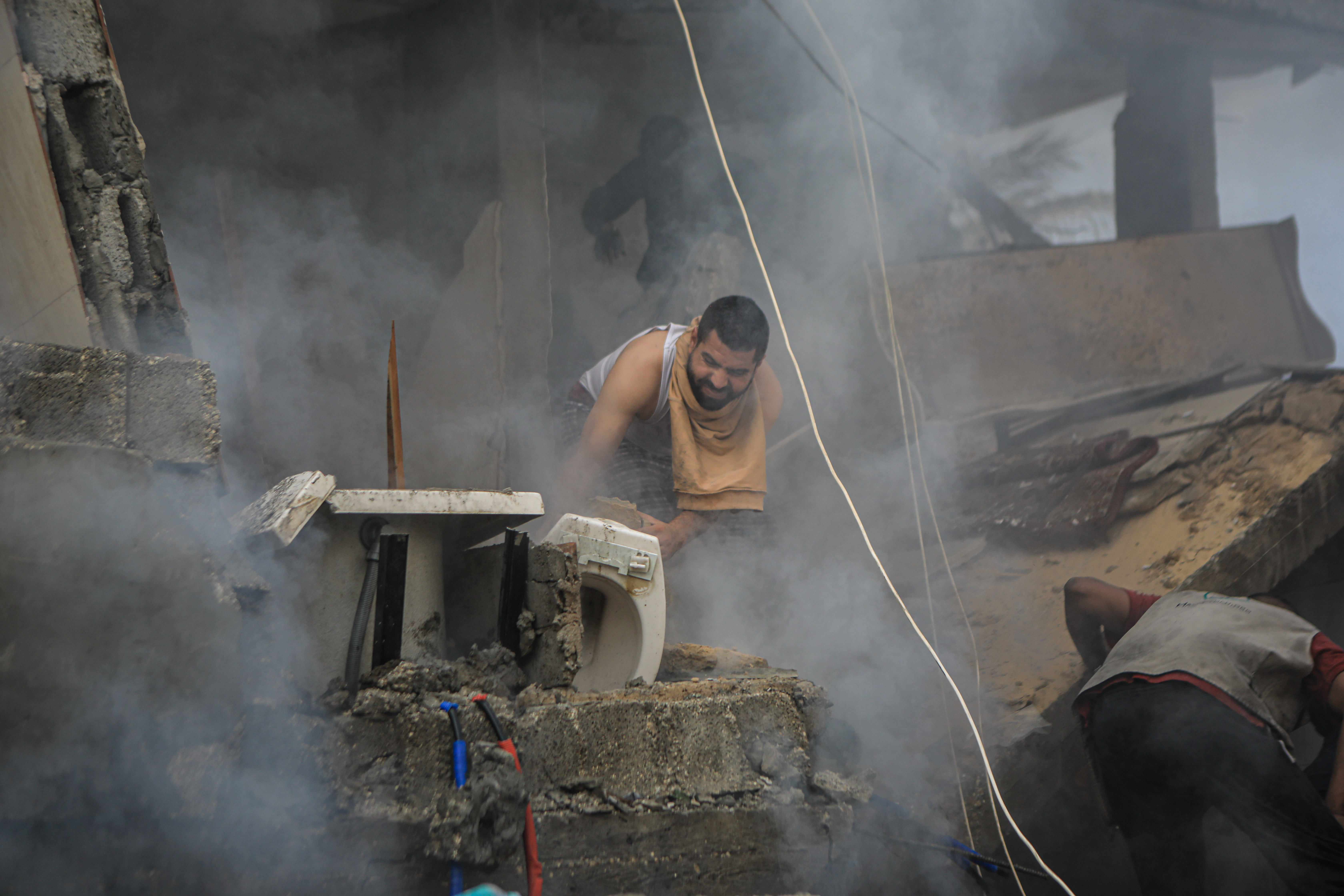 Rafah house targeted in Israeli air attack