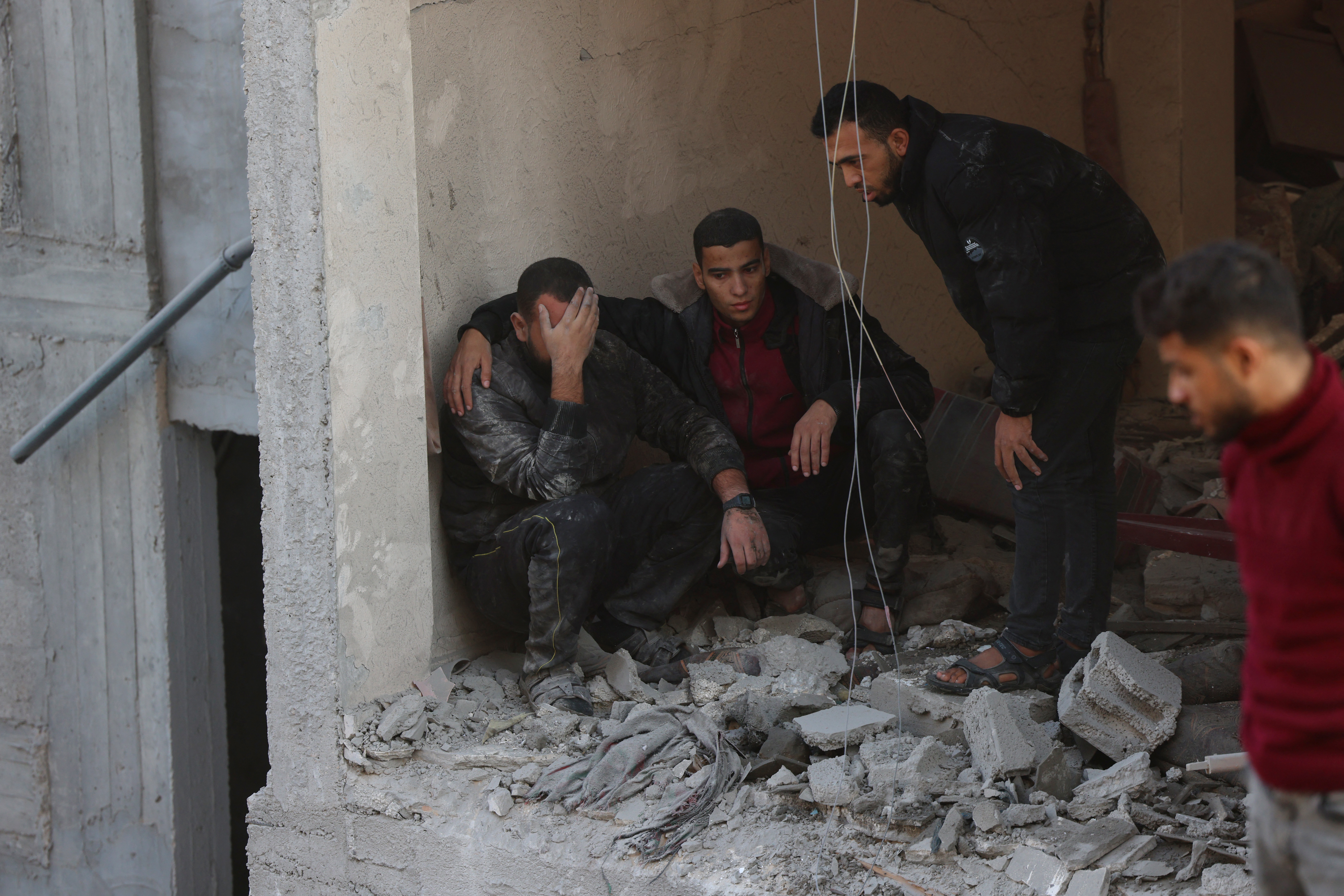 Israeli bombardment in Rafah