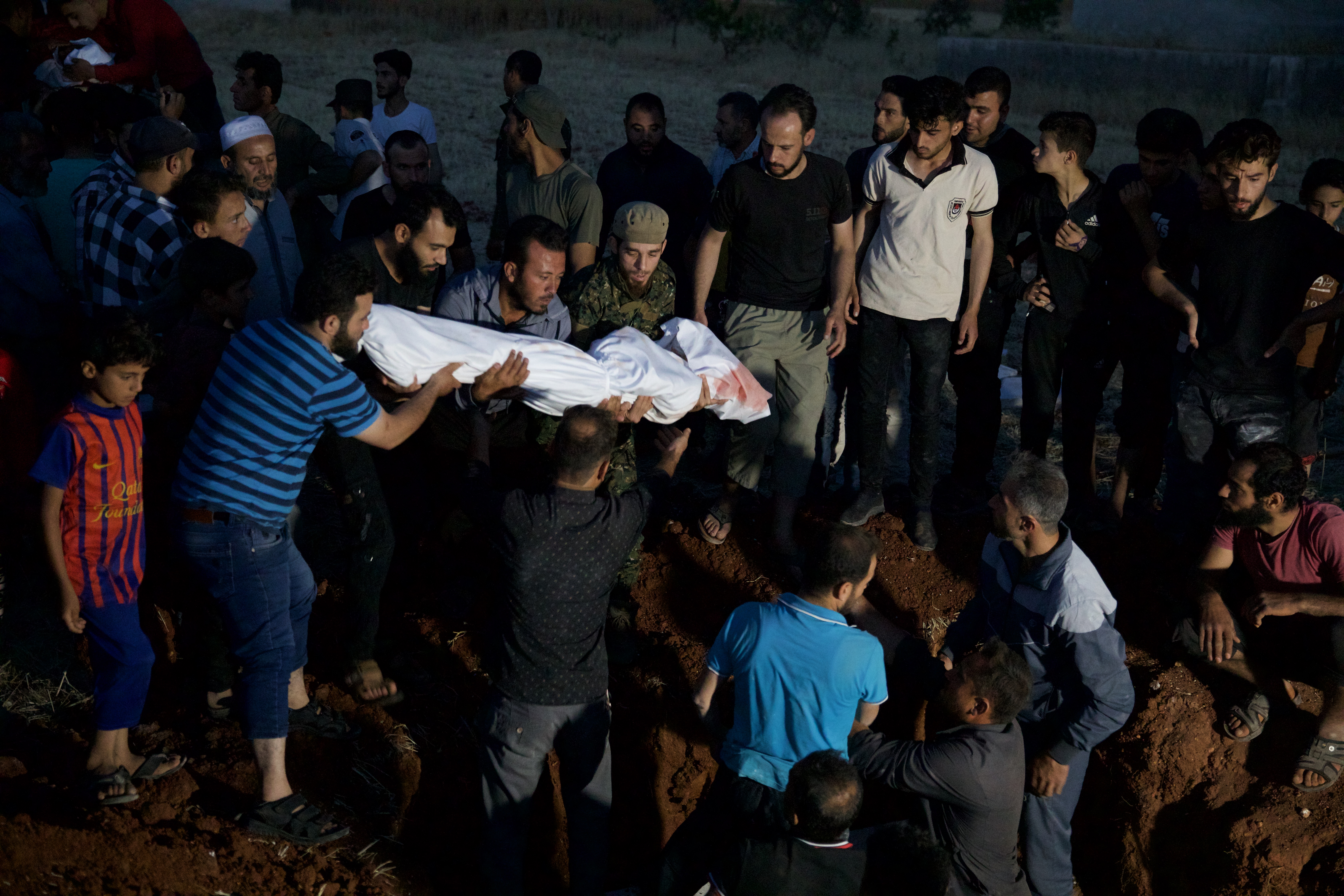 Funeral for victims of bombing