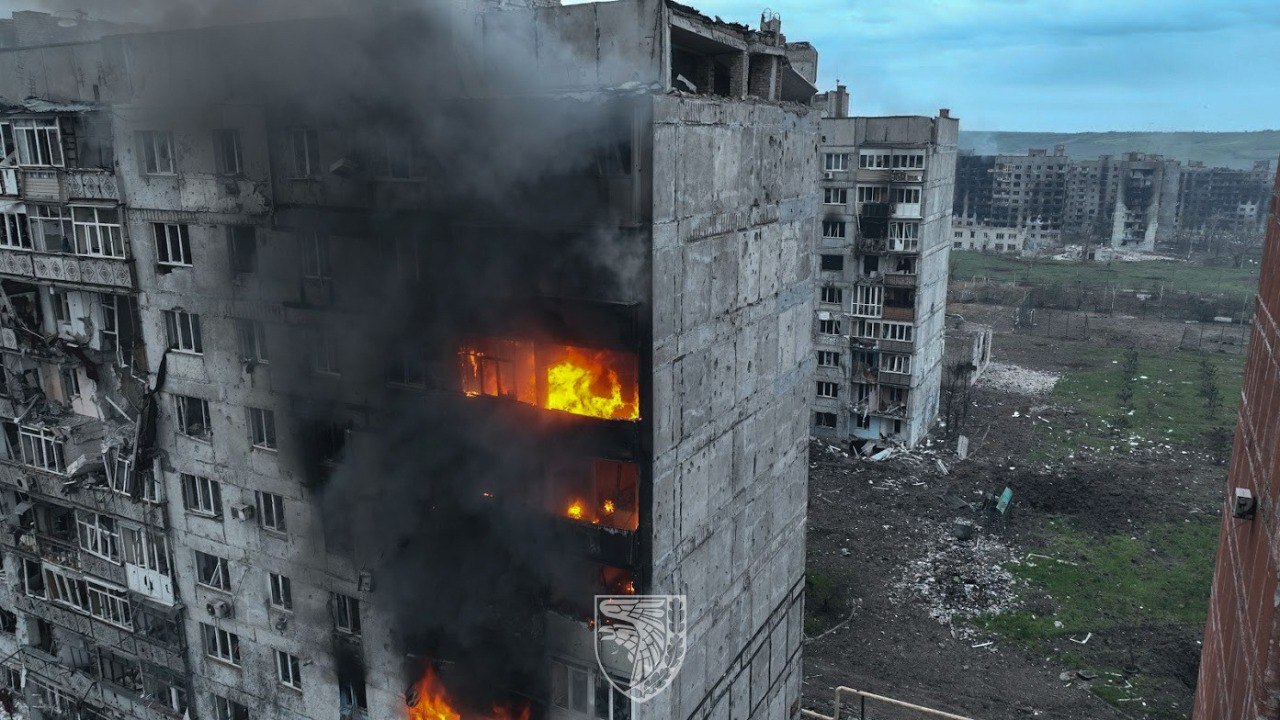 Bakhmut after Russia re-took it