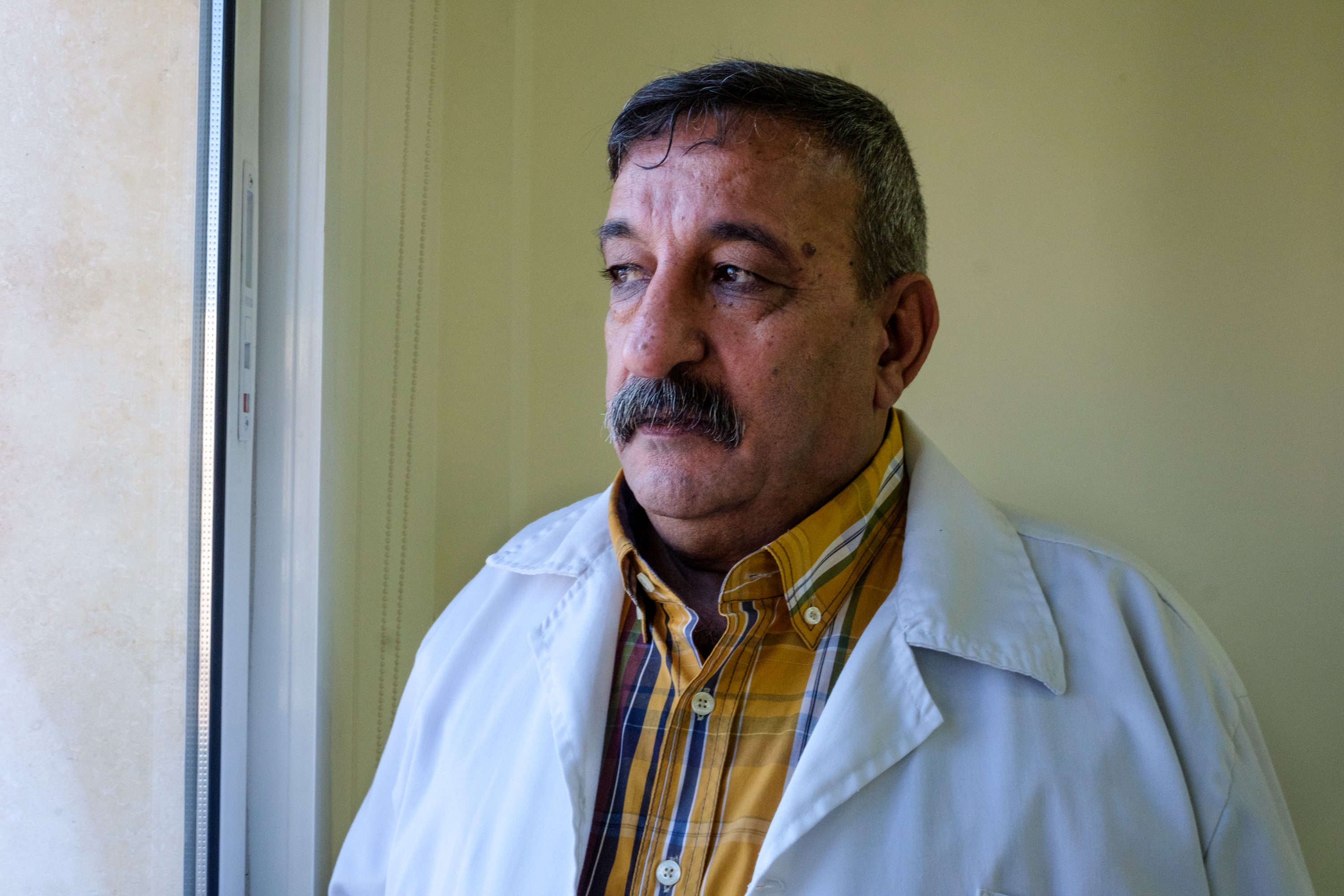 Dr Ali Wehbe, Palestinian Red Crescent director