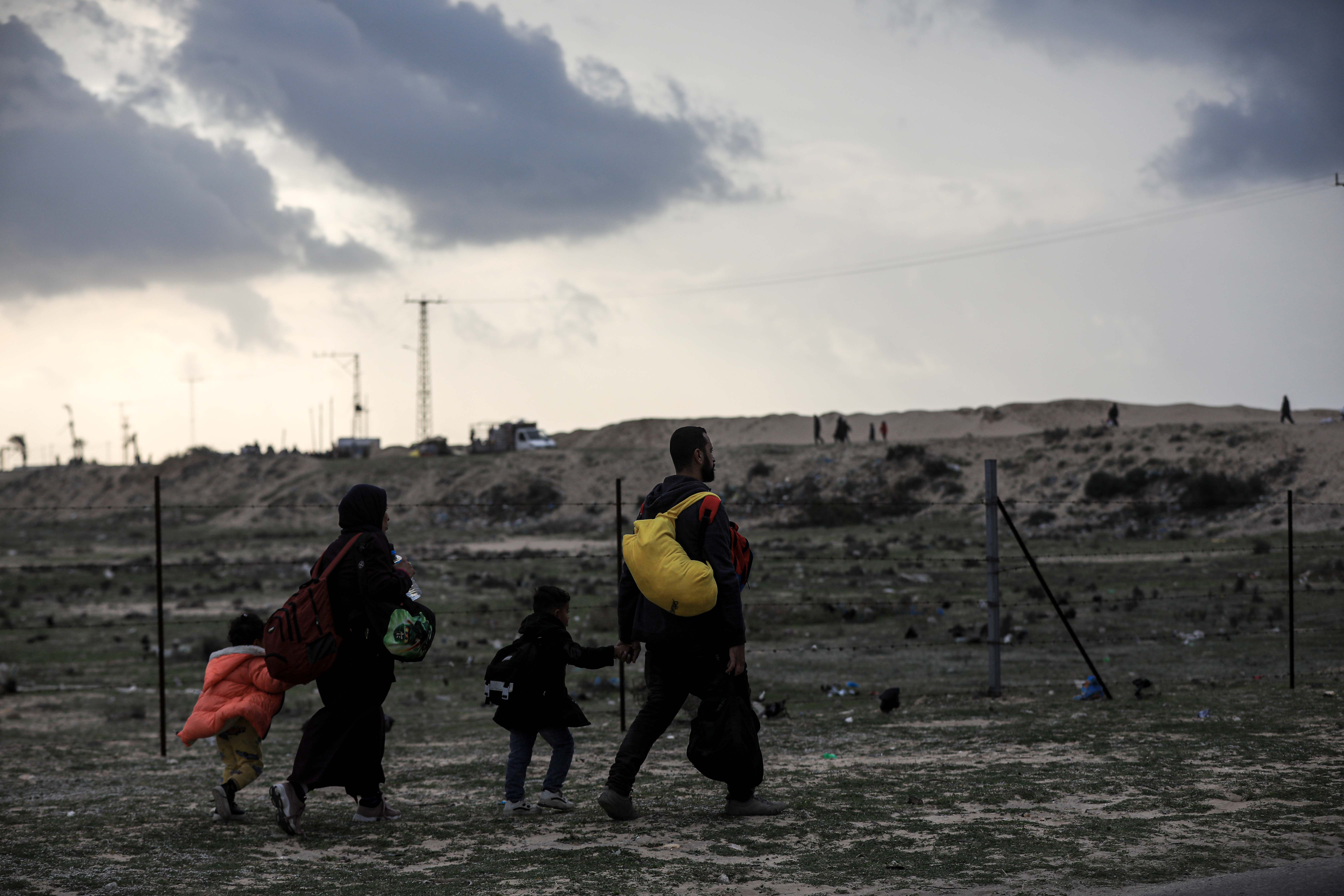 Displacement from Khan Younis