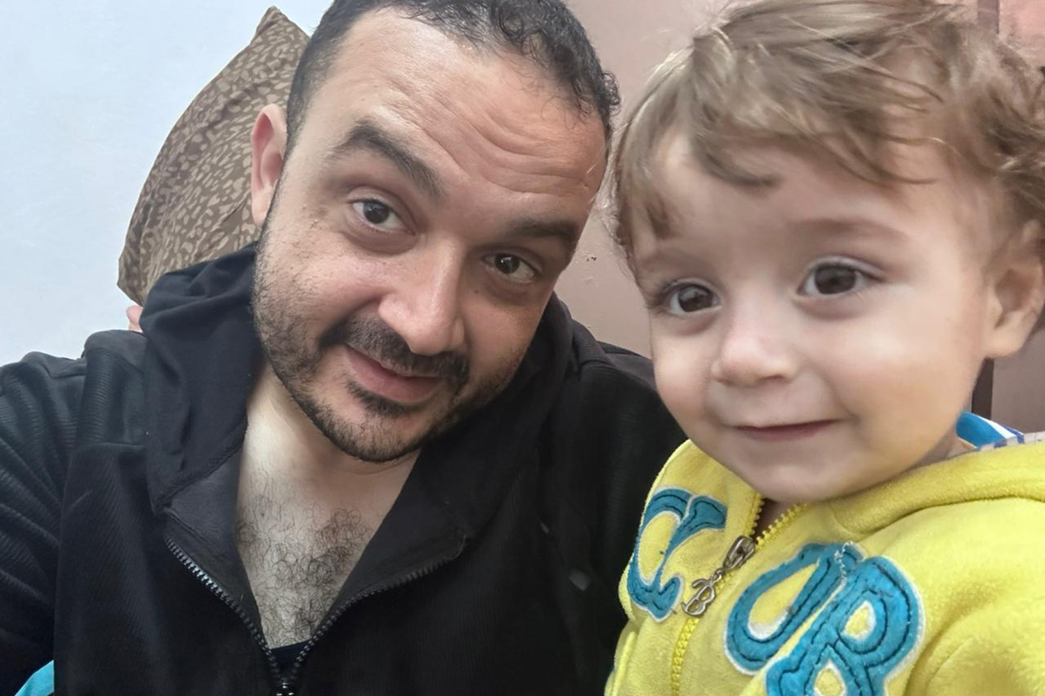 Hussein Owda with Zein