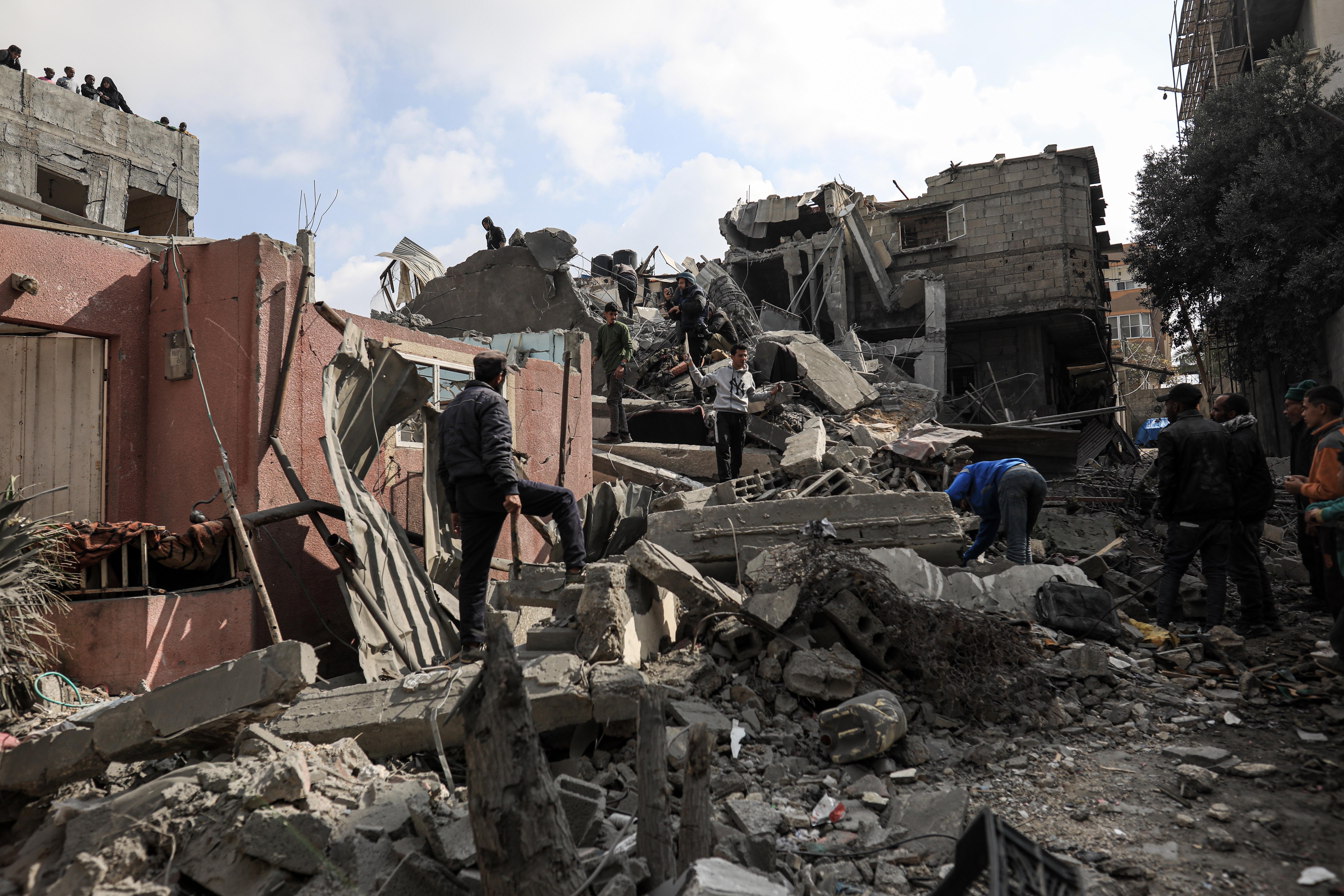 Air strikes in Deir el Balah