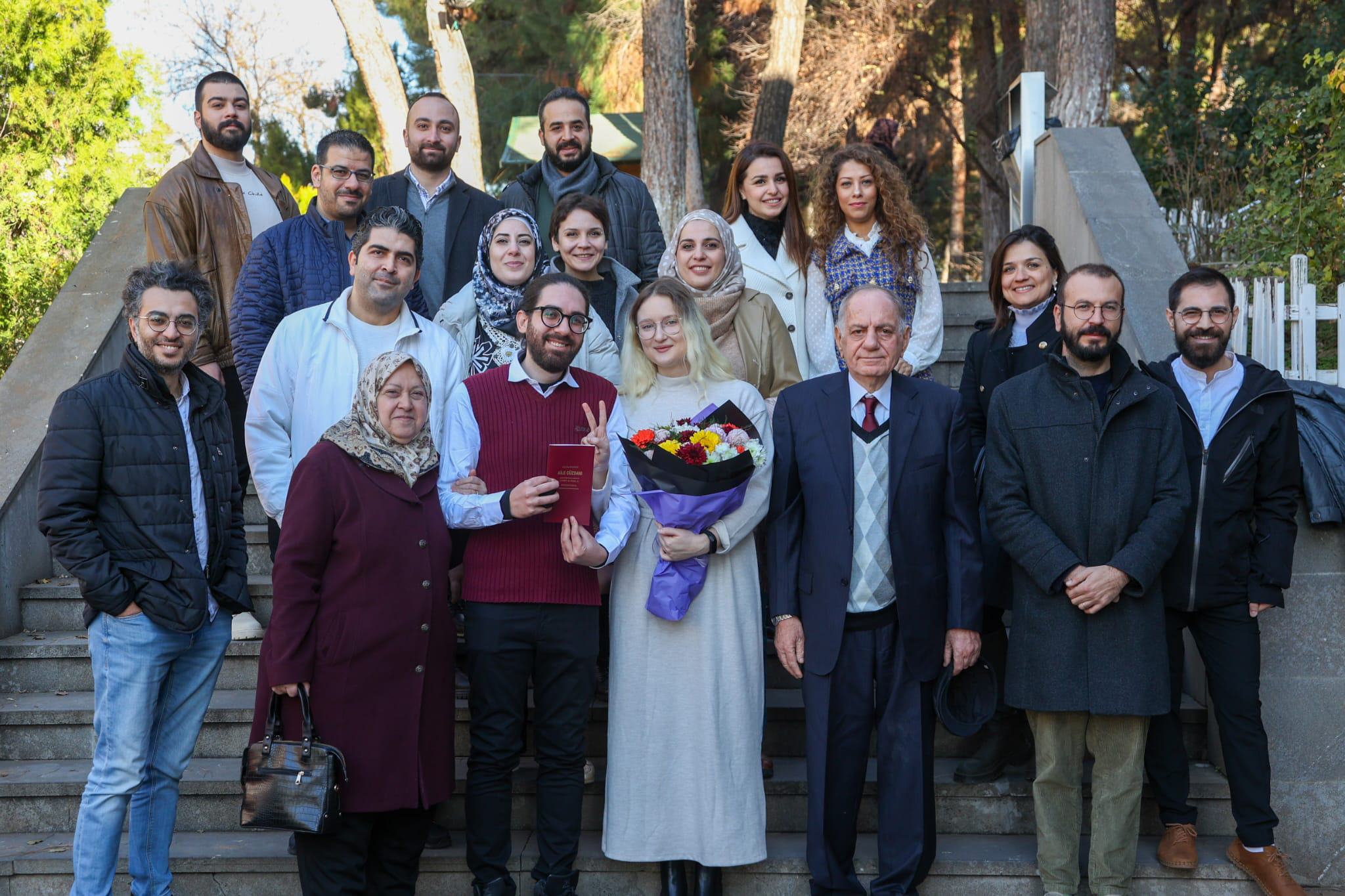 Anna Rudnichenko and Ahmed Nached