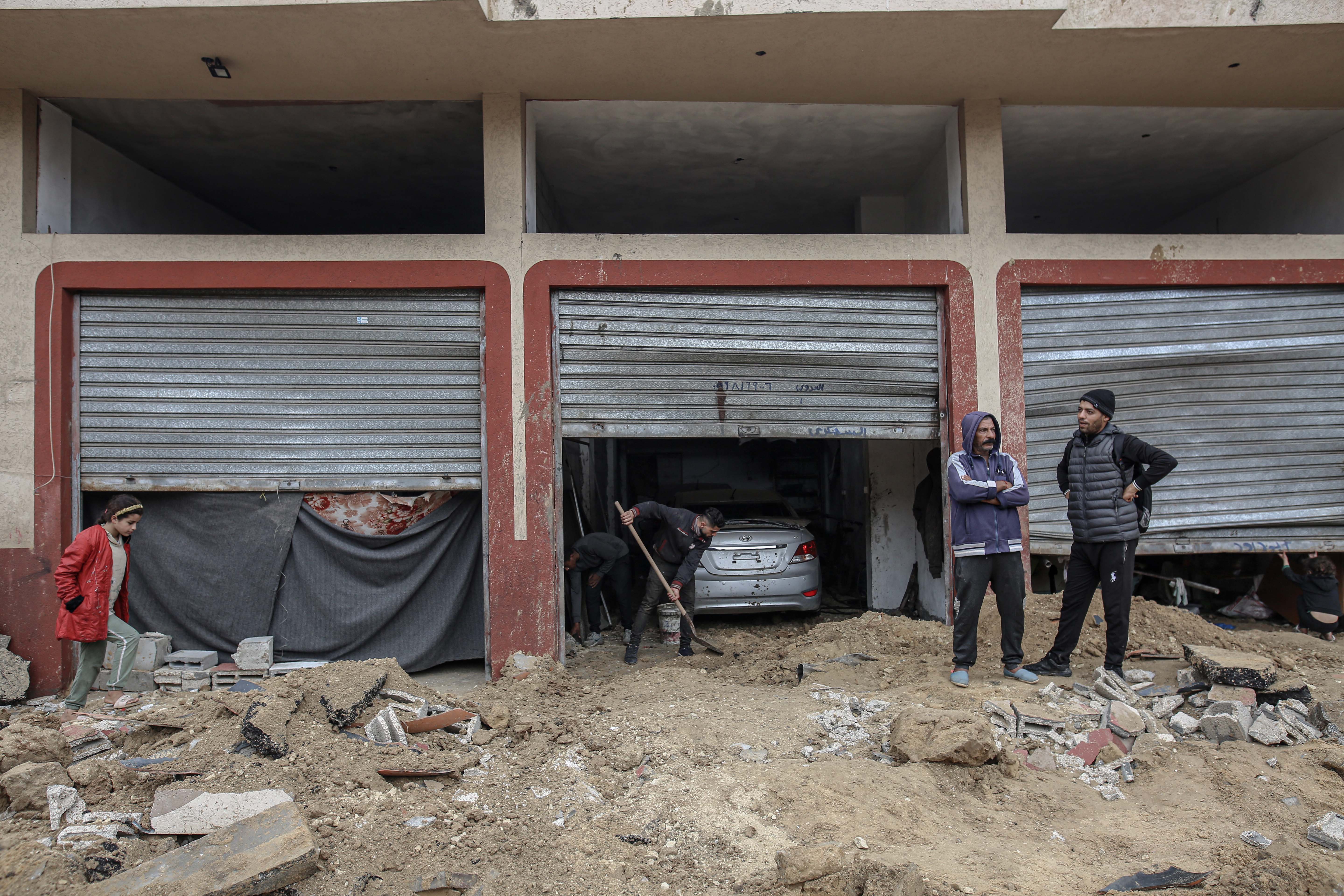 Air strikes in Deir el Balah