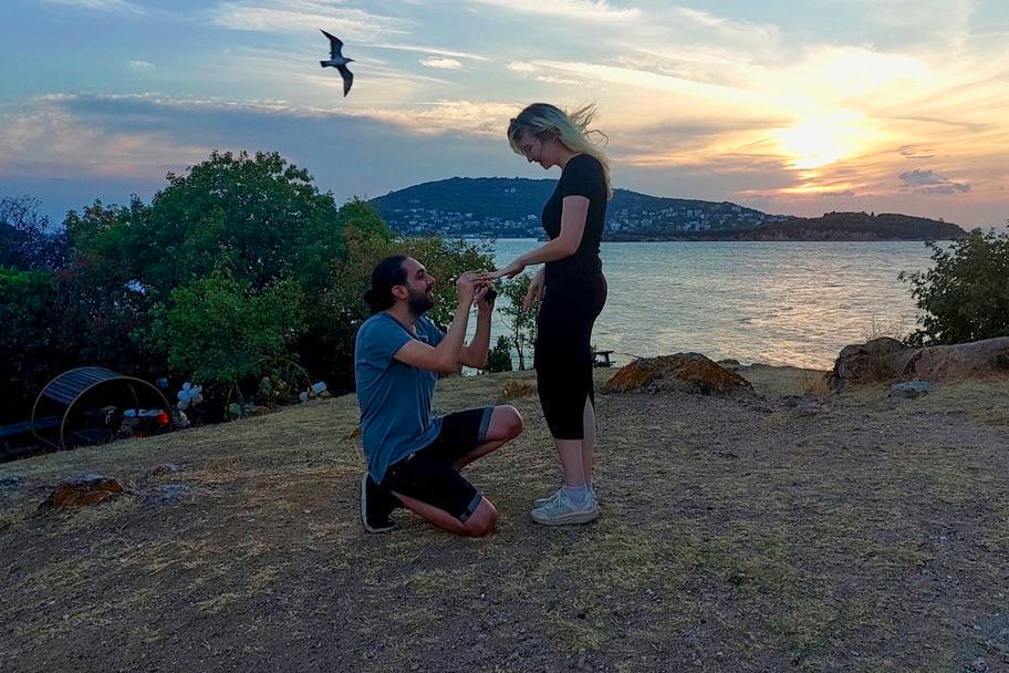 Anna Rudnichenko and Ahmed Nached