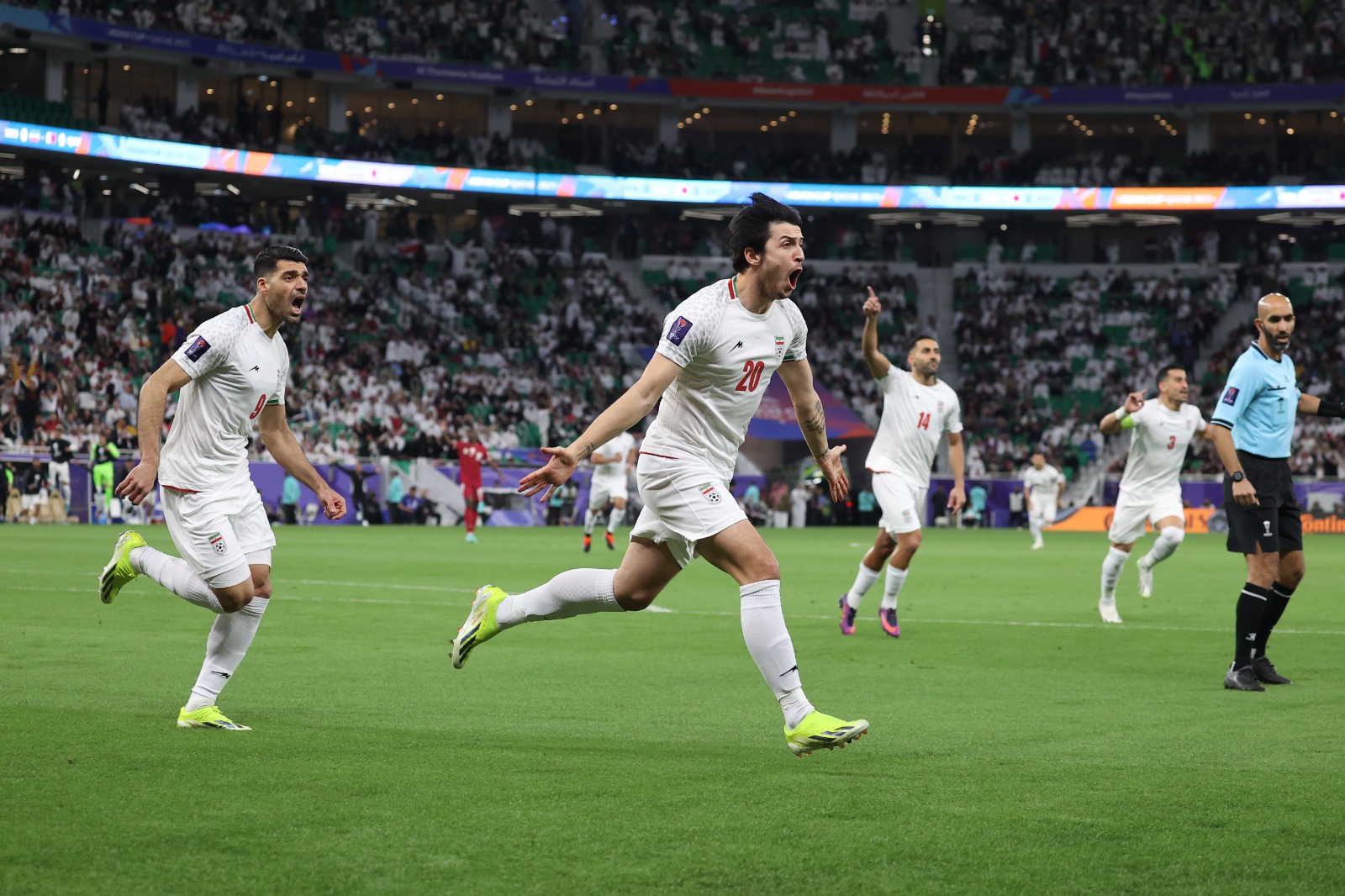 Iran vs Qatar – AFC Asian Cup 2023 semifinal [Showkat Shafi/Al Jazeera]