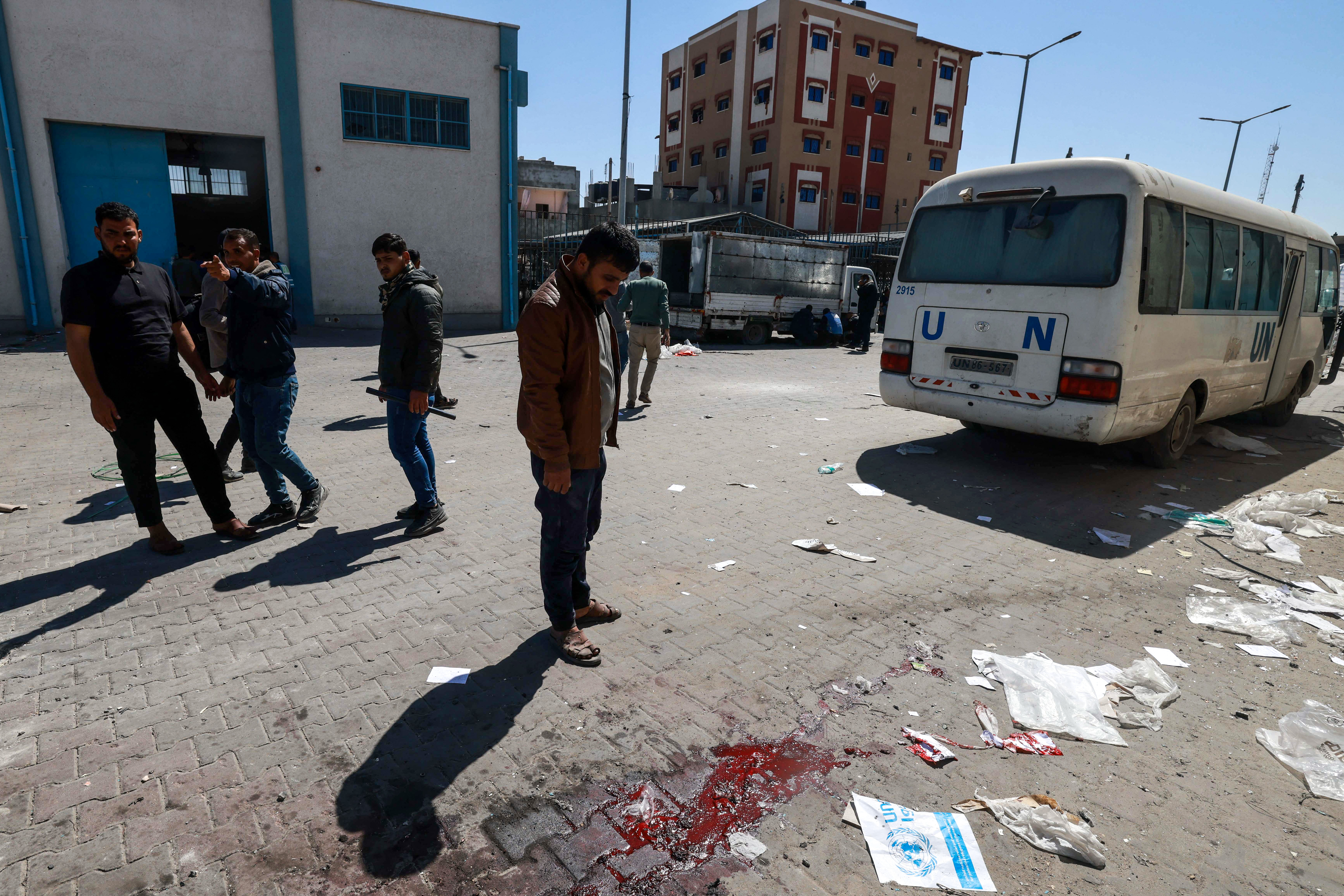 Dozens of casualties in Israeli attack on UN hub