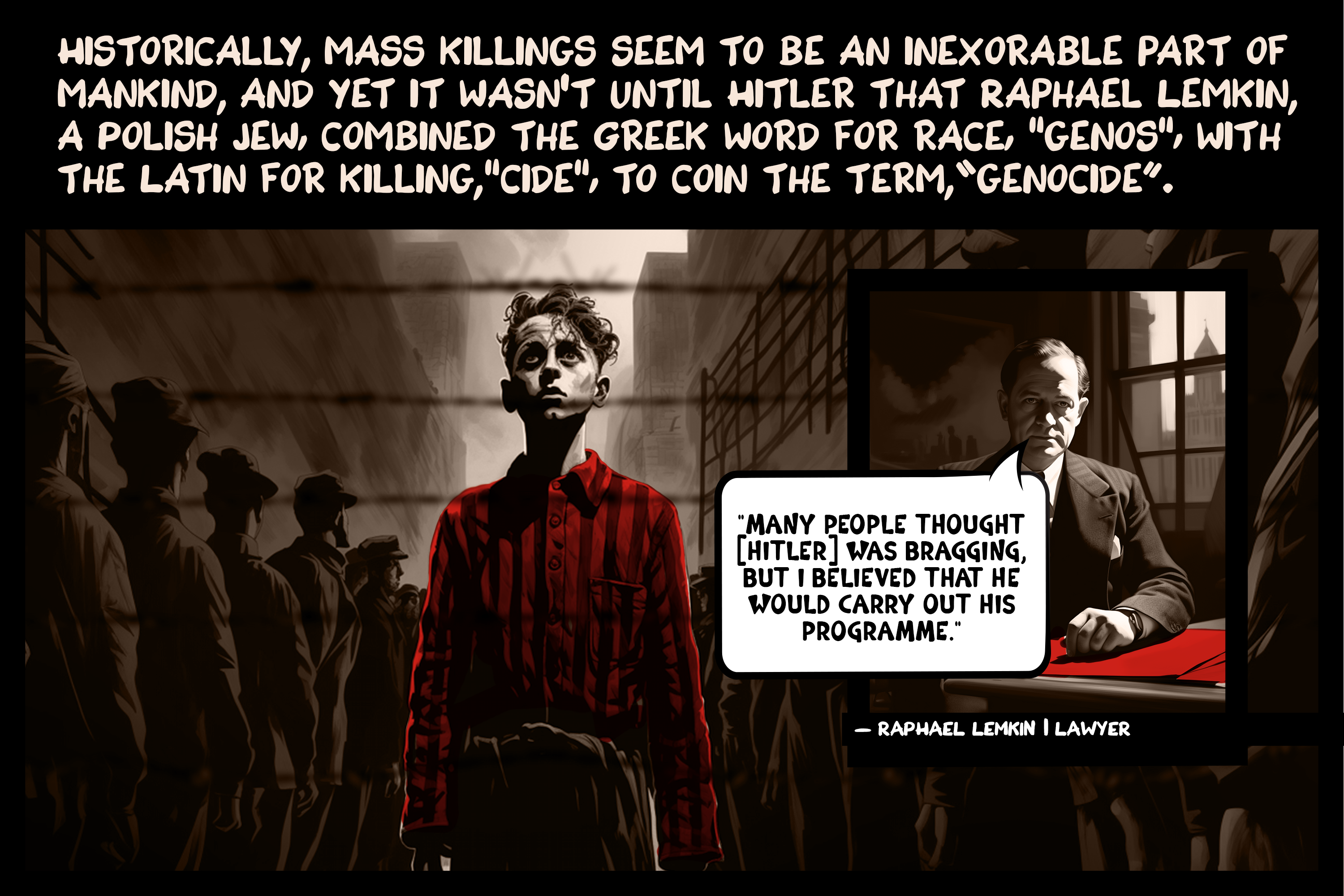 History Illustrated: Gaza, genocide and the world's most heinous crime