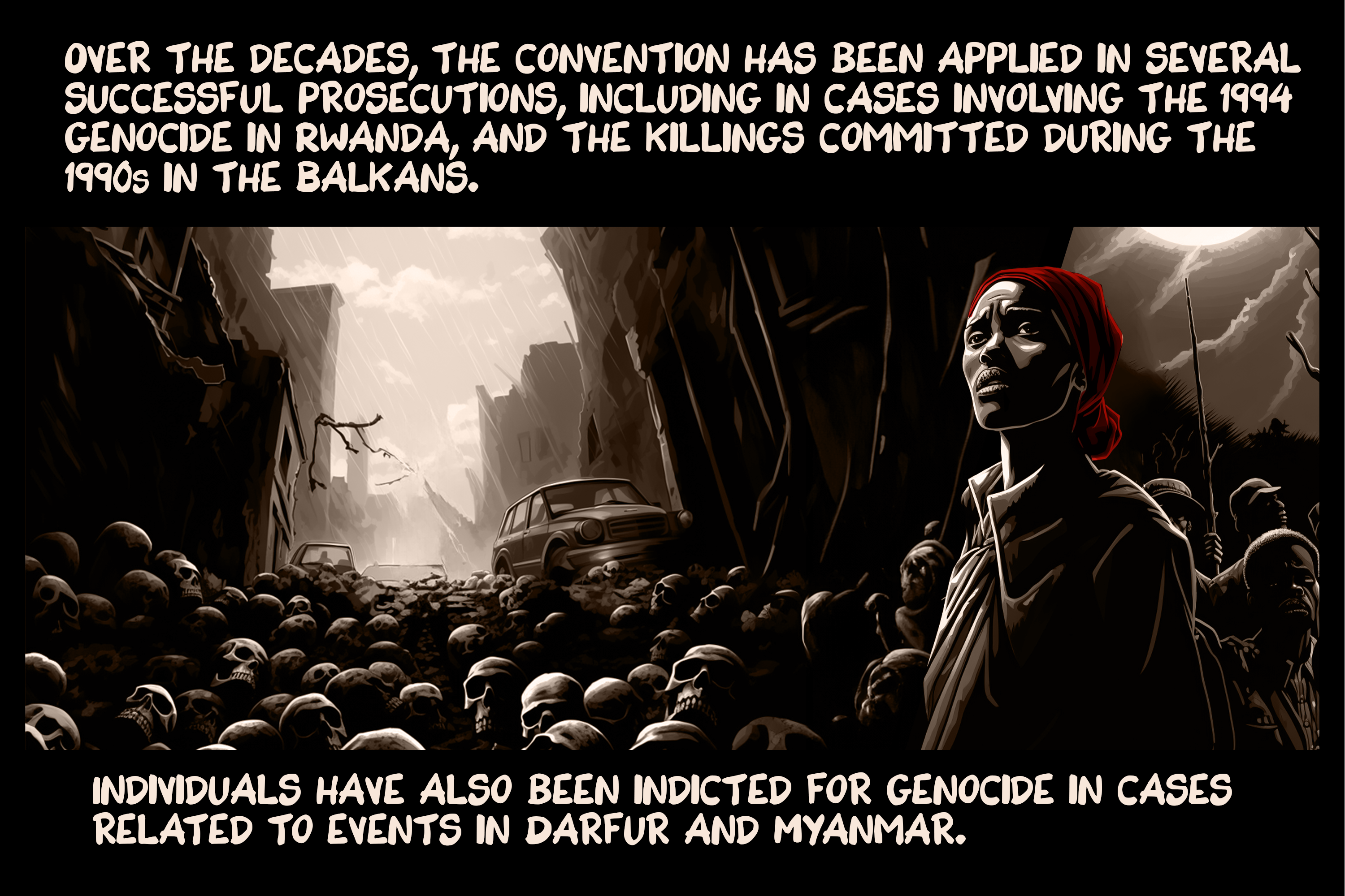 History Illustrated: Gaza, genocide and the world's most heinous crime