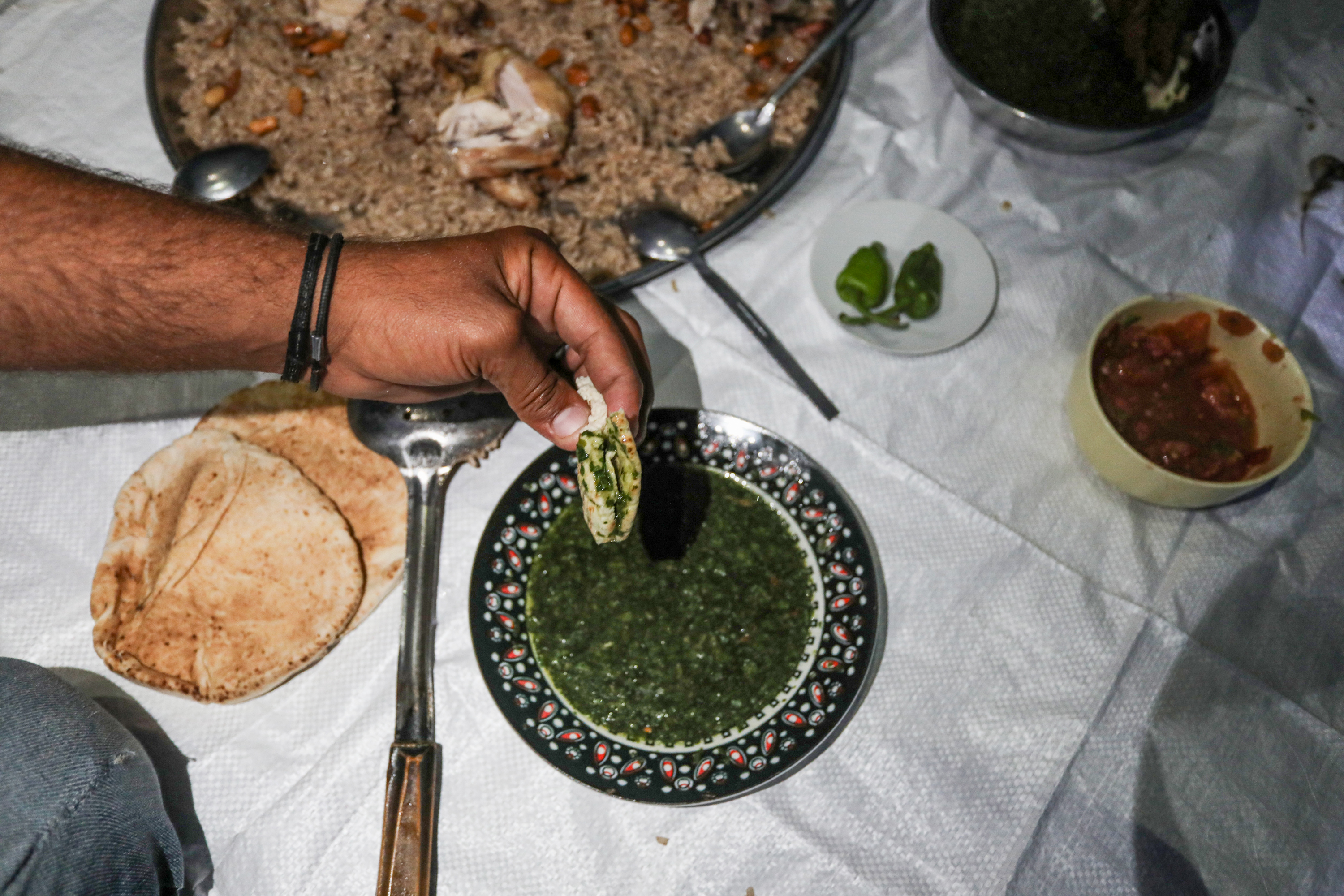 molokhia aerial view