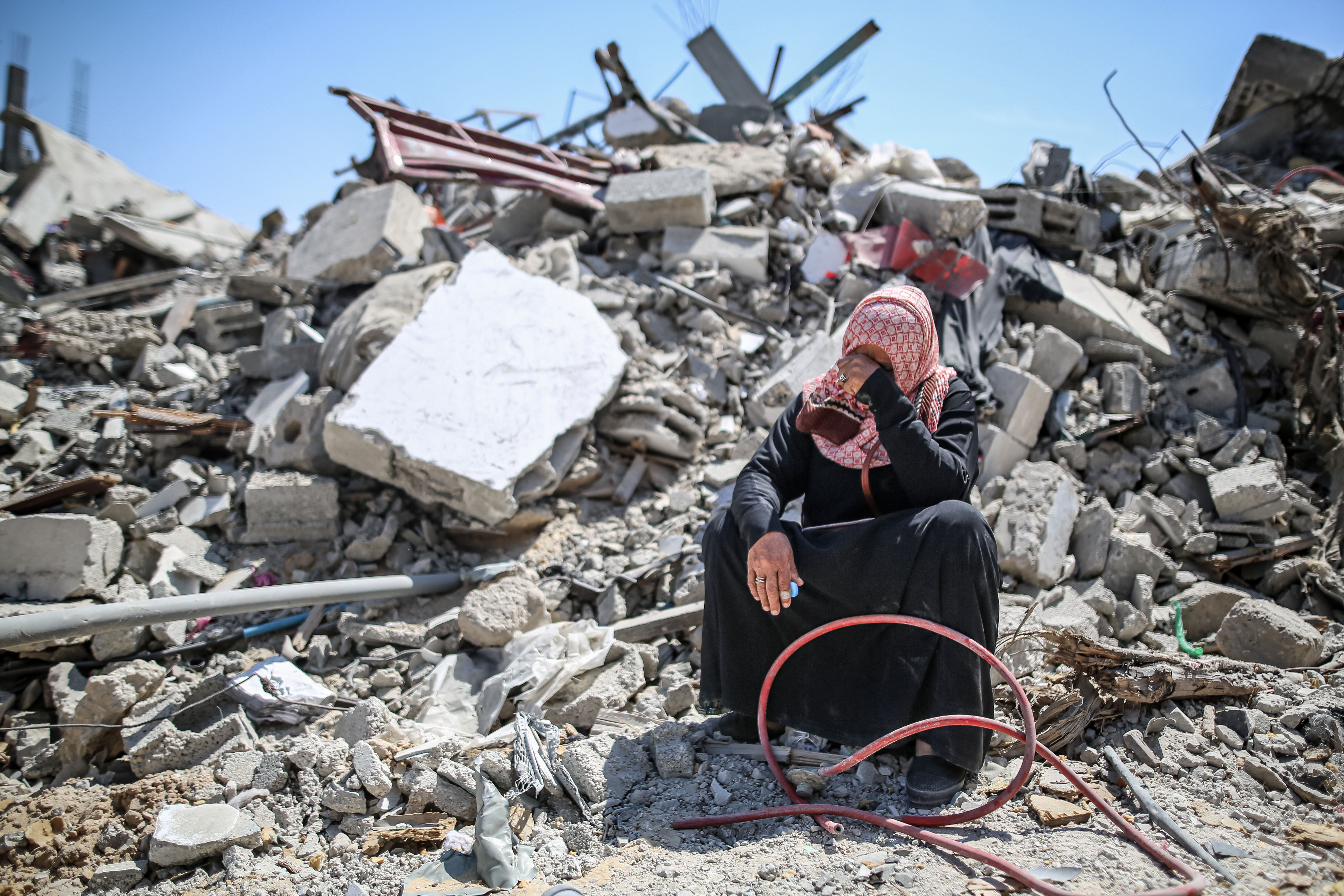Destruction in Khan Yunis after Israel's withdrawal