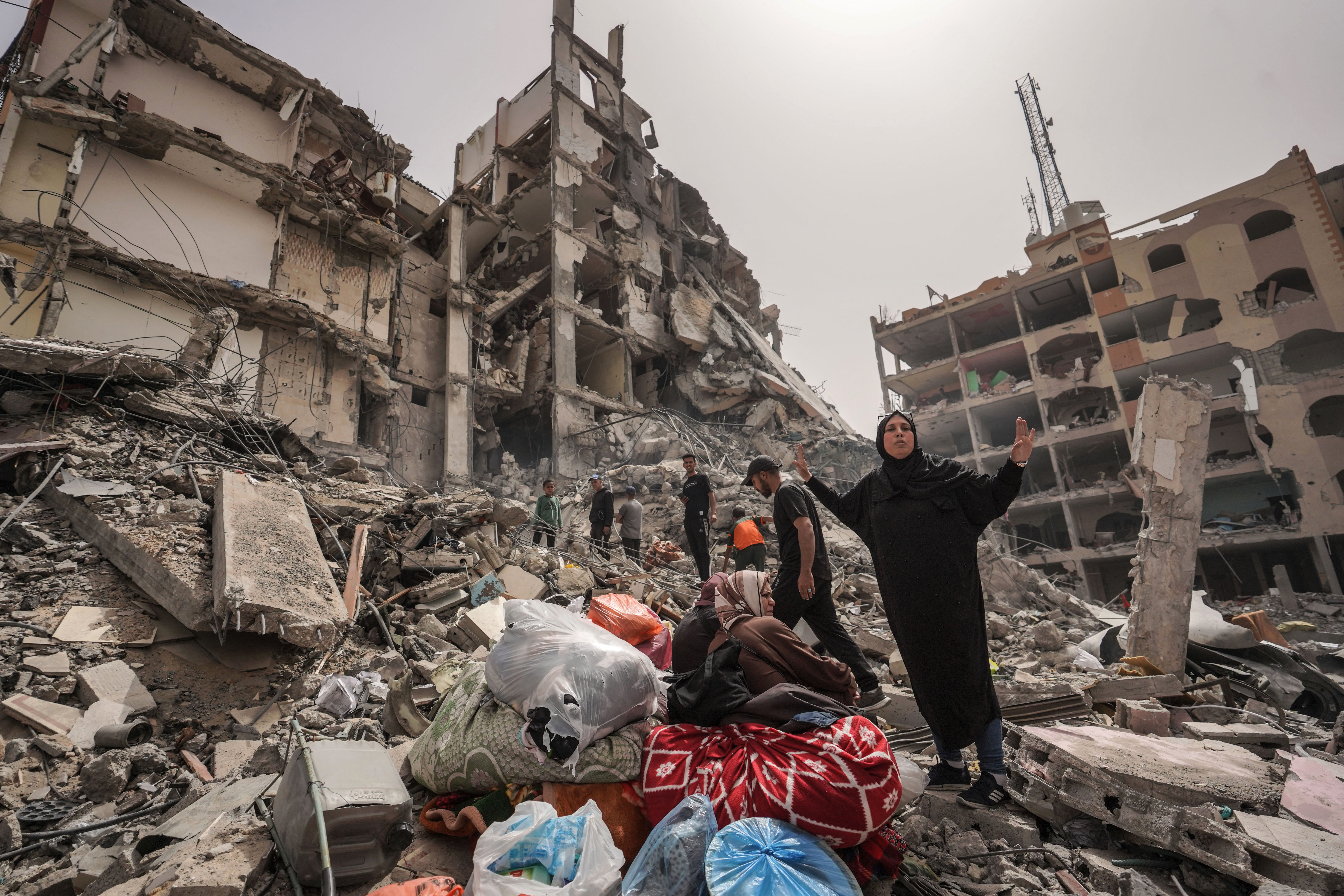 Israeli army withdrew from Nuseirat refugee camp, leaving behind a trail of destruction