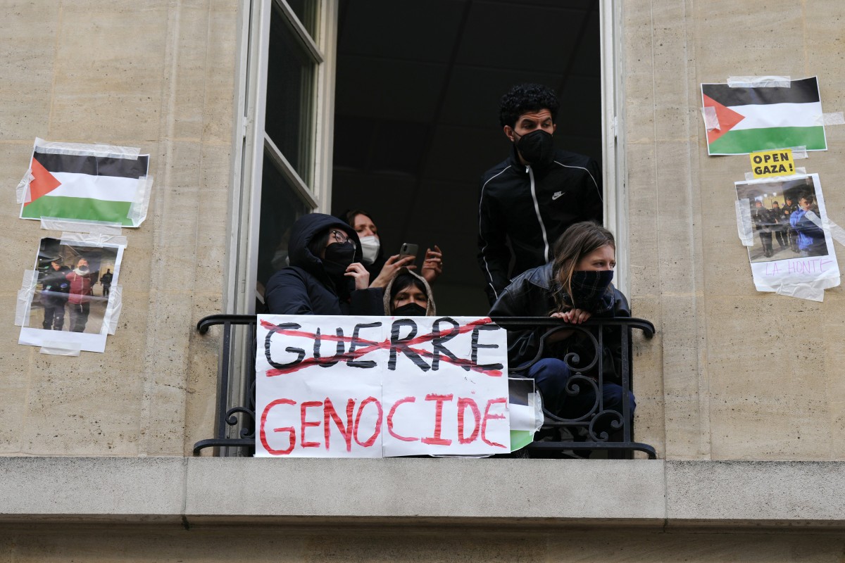 France Israel Palestinians Campus Protests
