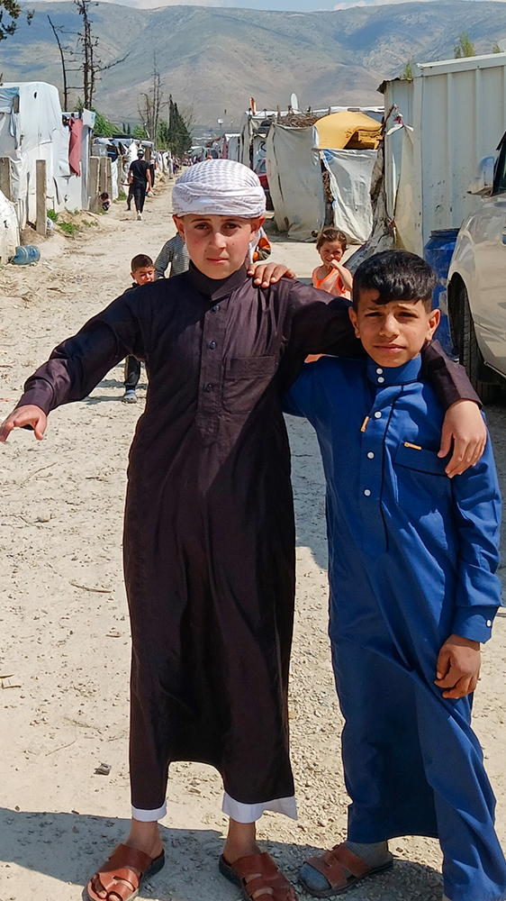 Irregular camps for Syrian refugees have sprung up throughout Lebanon.