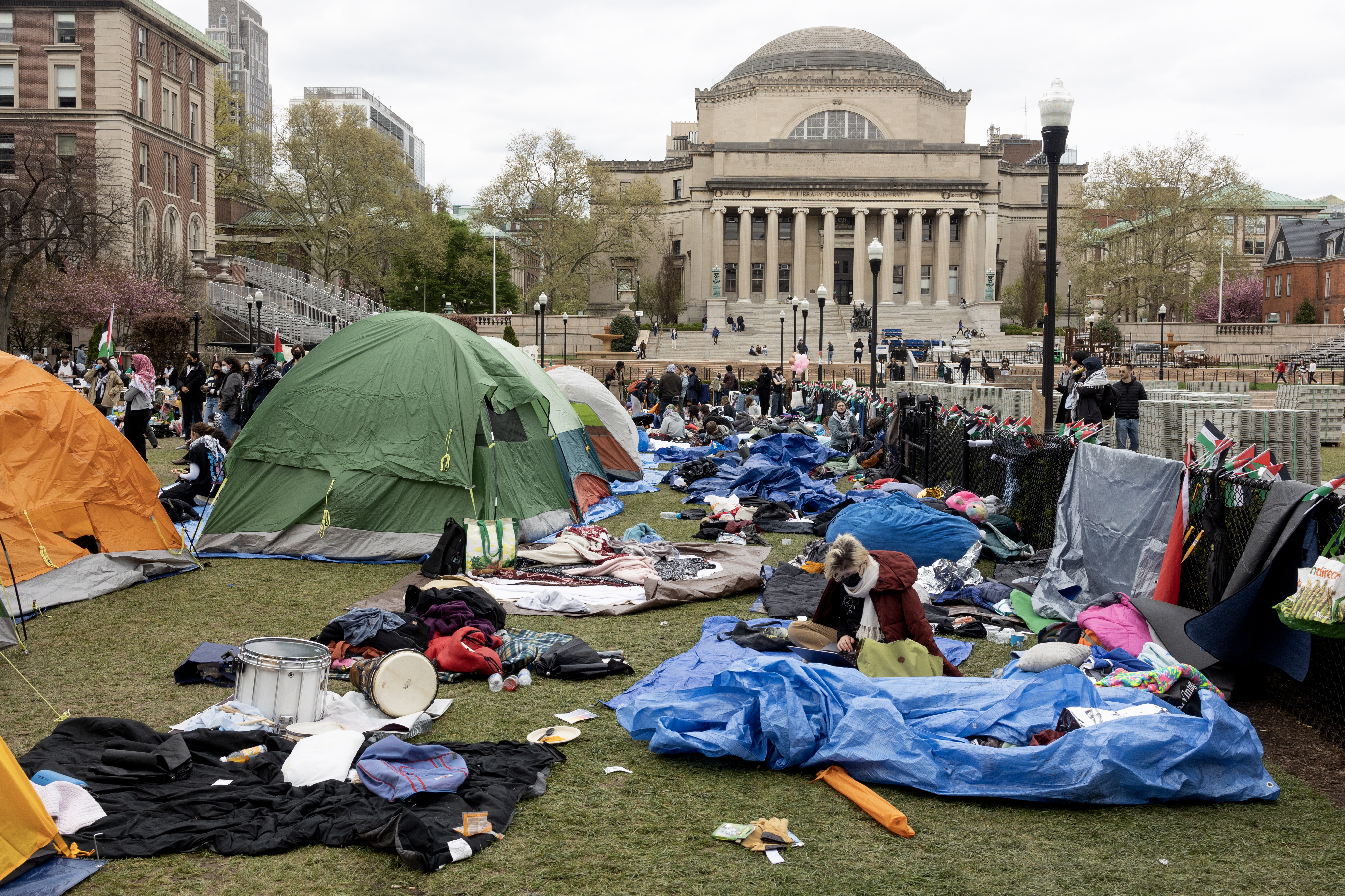 Pro-Palestinian protestsa the Columbia University