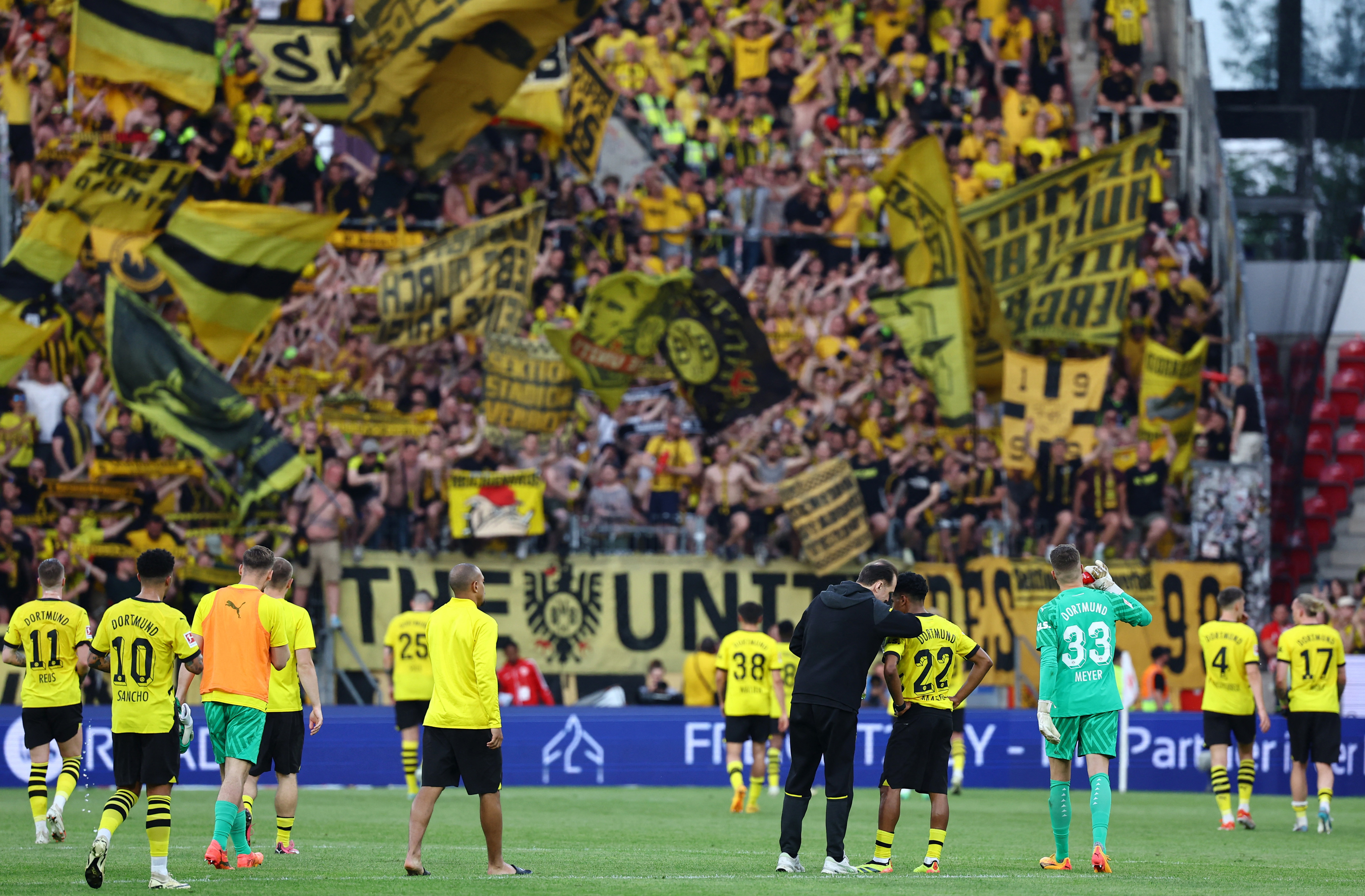 Borussia Dortmund and their fans