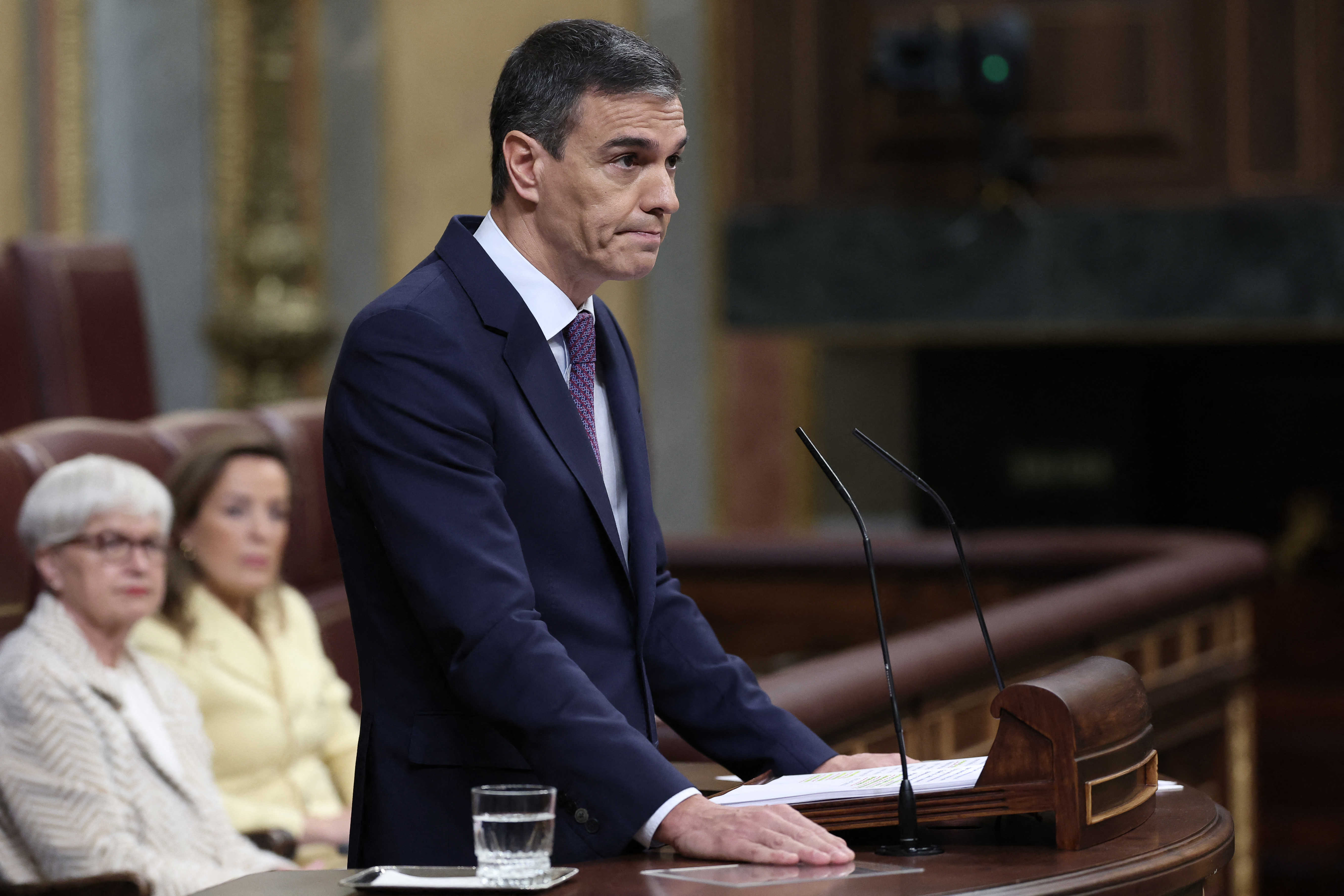 Spain's Prime Minister Pedro Sanchez