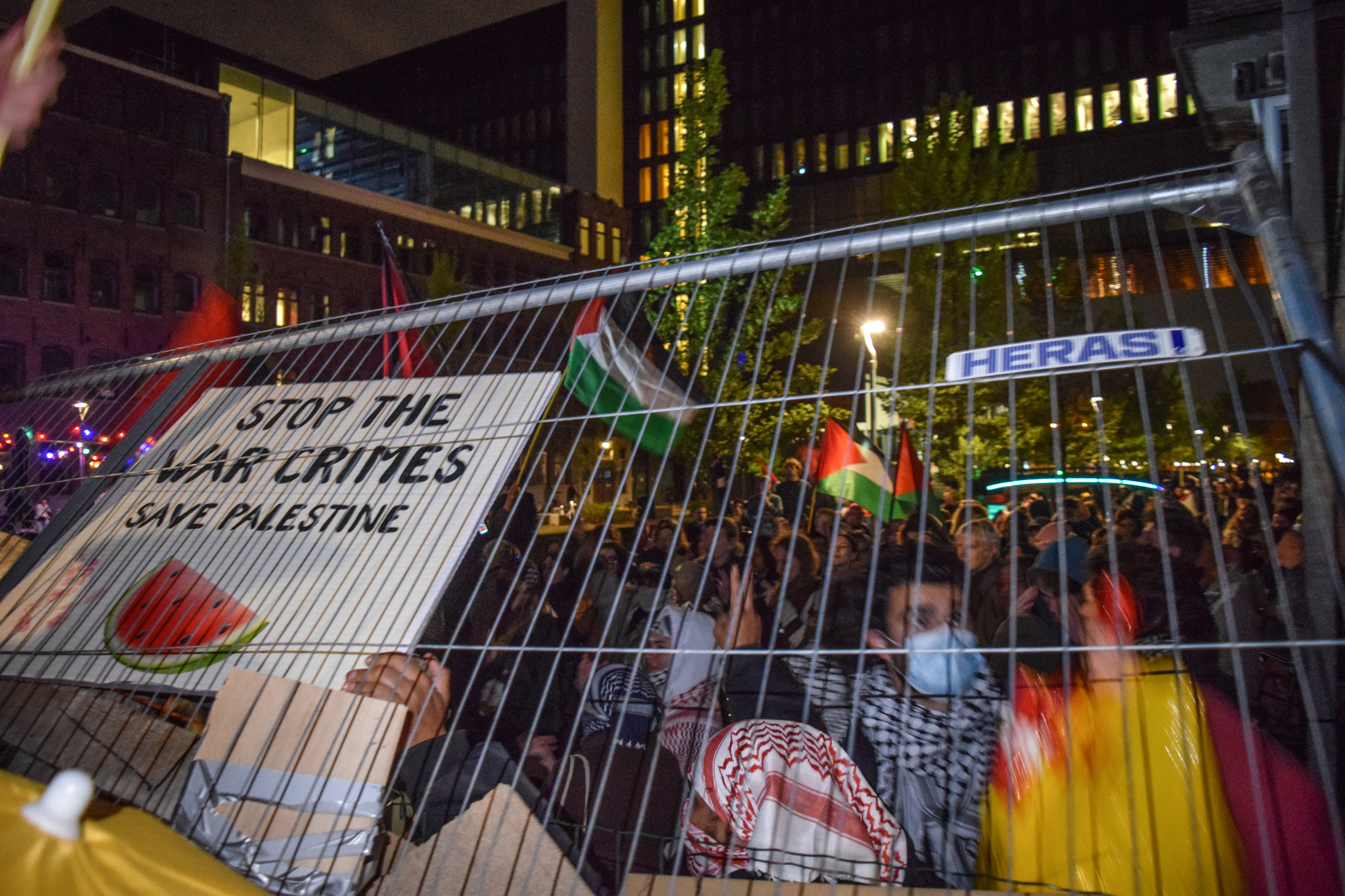Belgian and Dutch students join Gaza protest wave