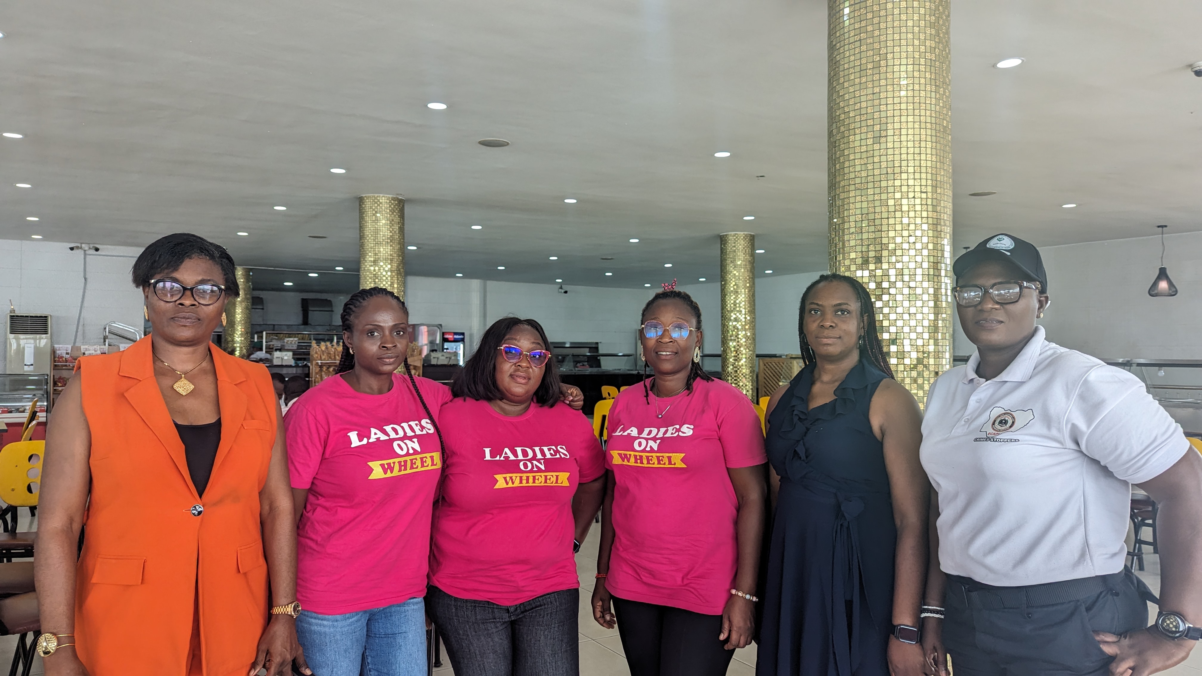 Ladies on Wheel Nigeria (LOWAN) members