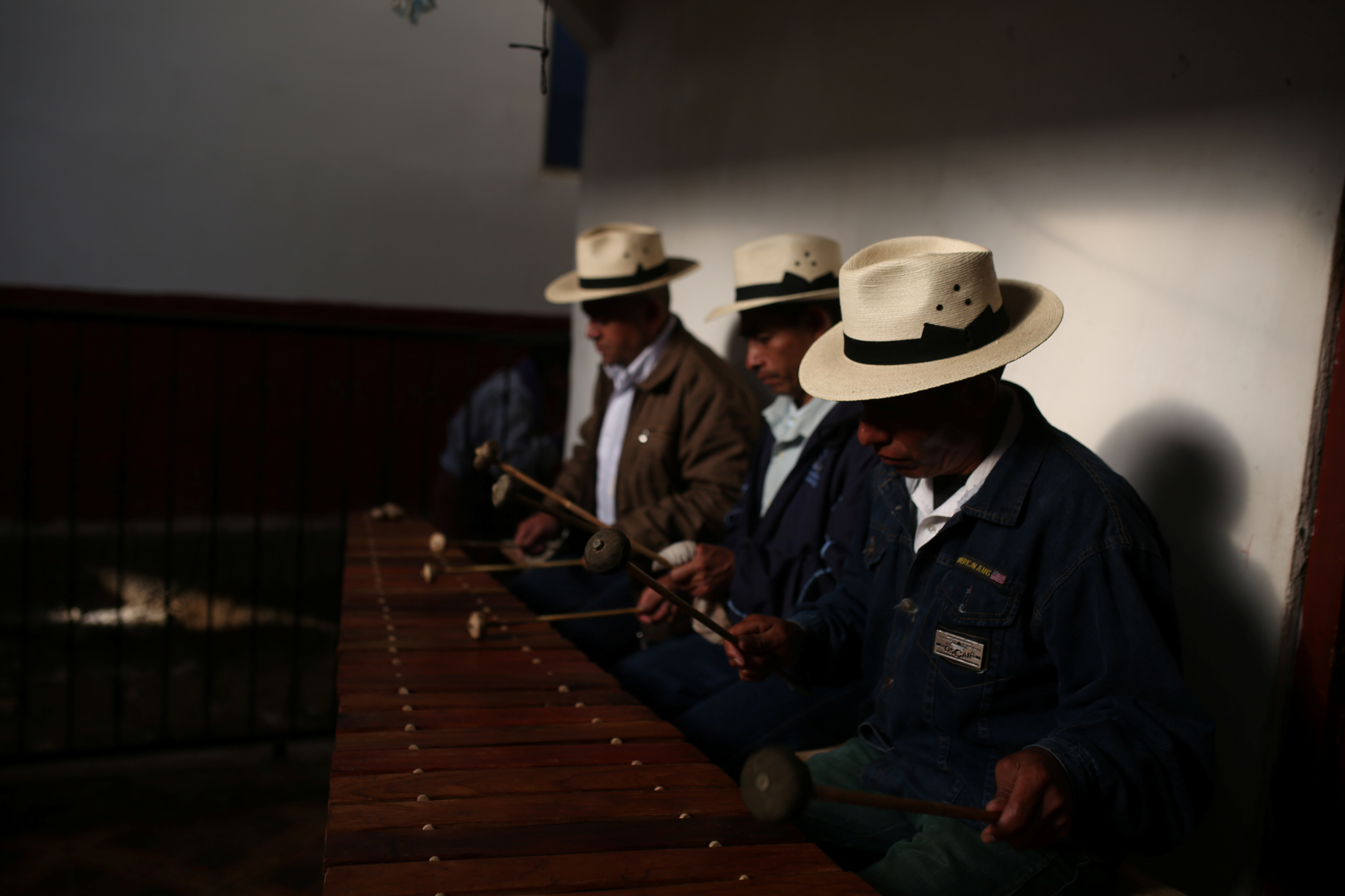 Marimba players